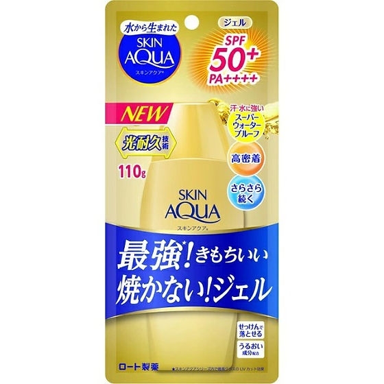 Product image from Rohto Pharmaceutical - Skin Aqua UV super moisture Gel GOLD