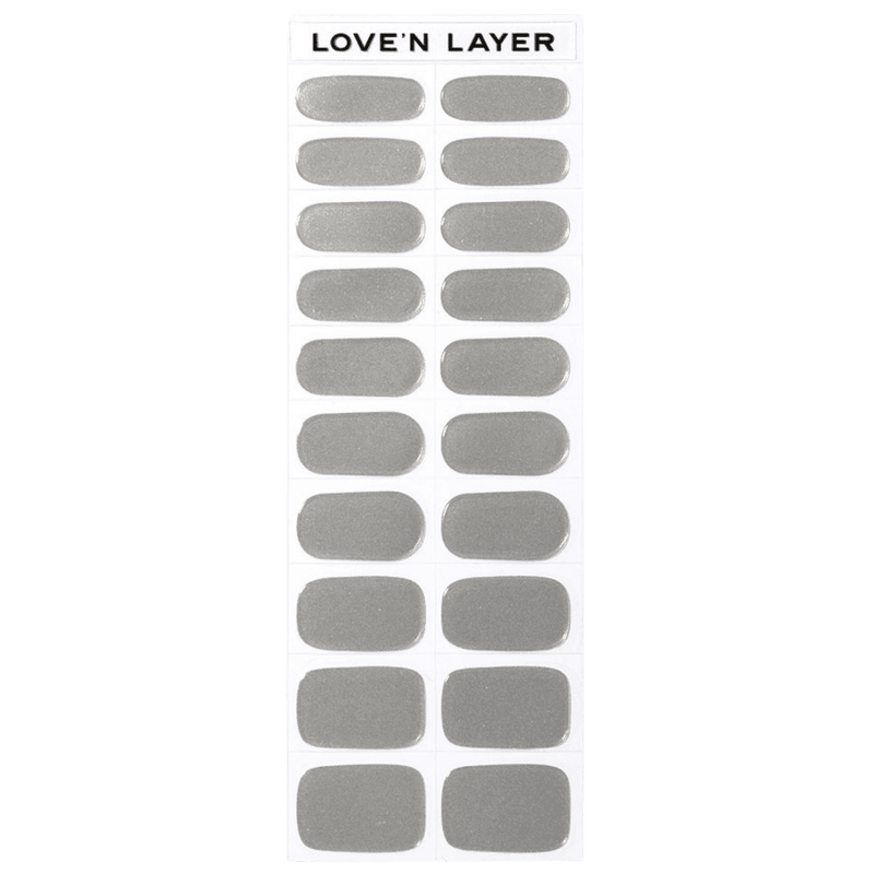 LoveNLayer - Metallic Shiny Steel
