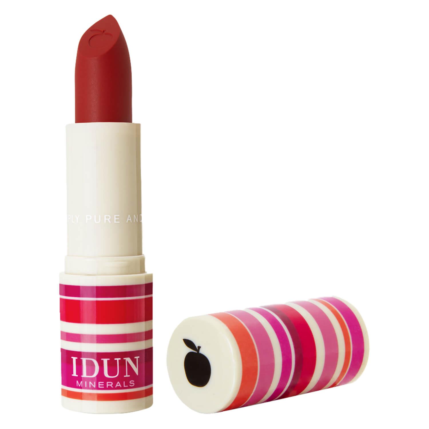 IDUN Lips - Matte Lipstick Jordgubb Red