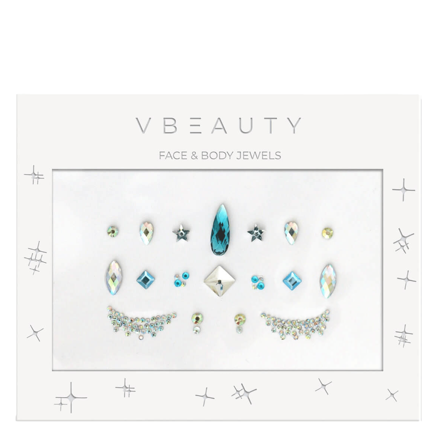 Produktbild von VBEAUTY Make Up - Face Jewel fairy tale