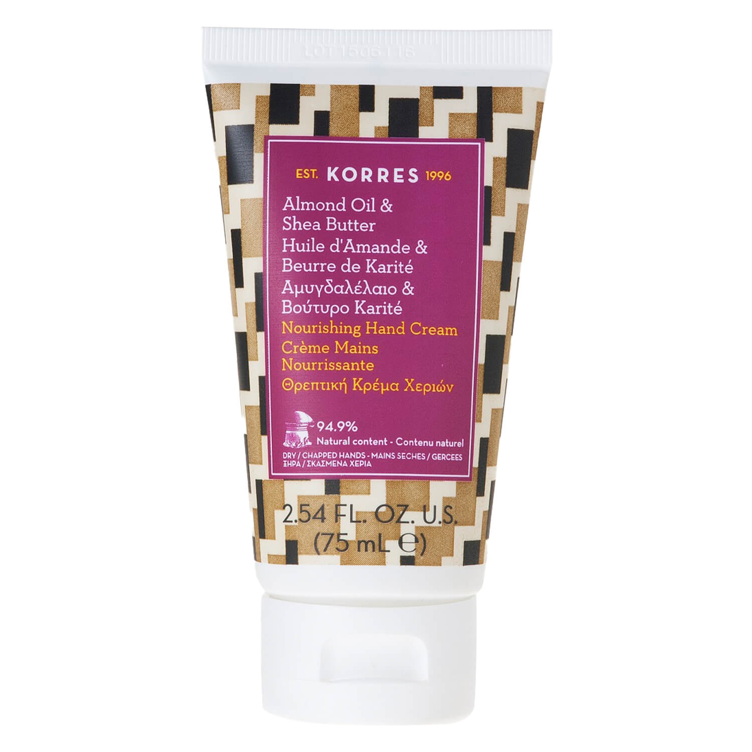 Produktbild von Korres Care - Almond Oil Shea Butter Nourishing Hand Cream