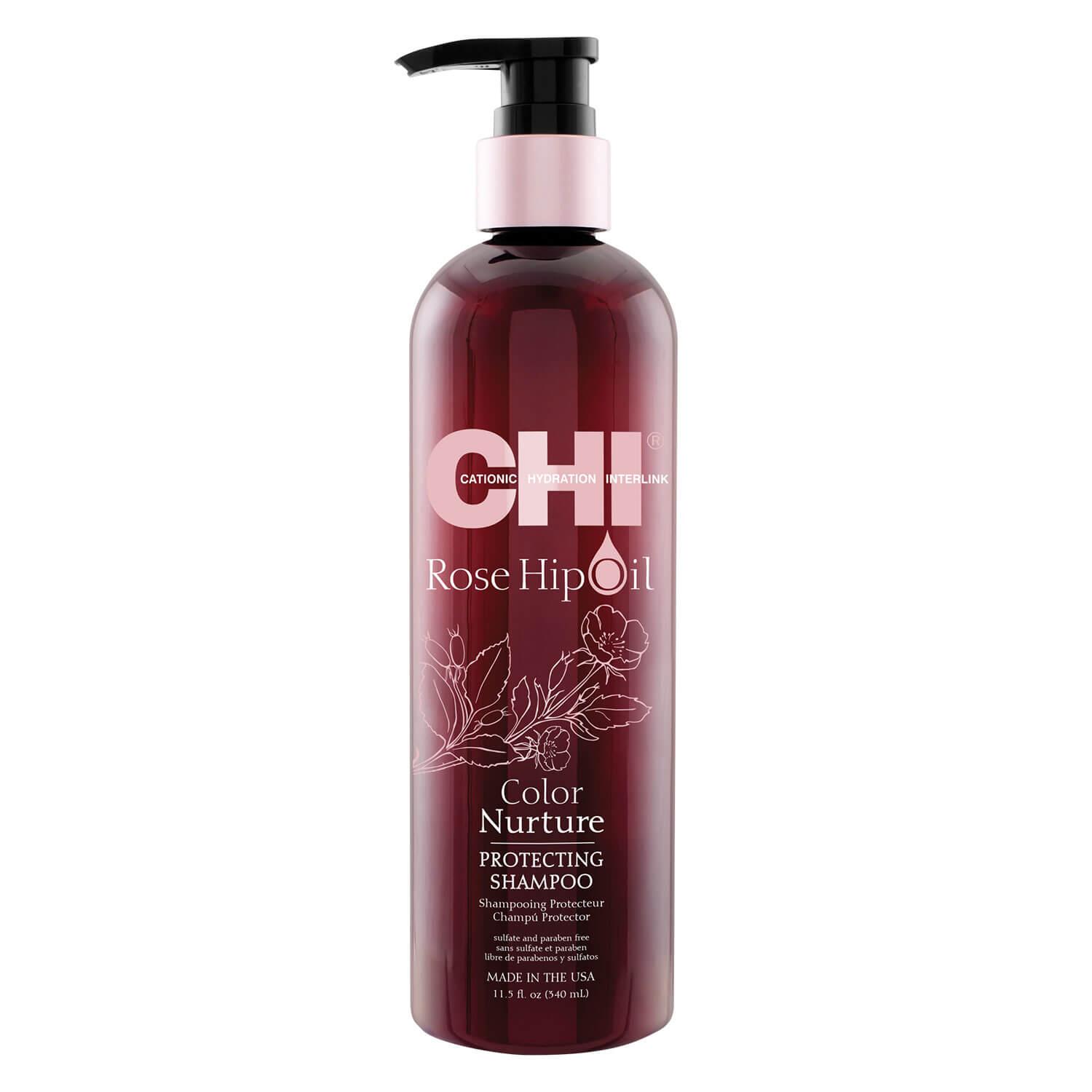 CHI Rose Hip Oil - Protecting Shampoo