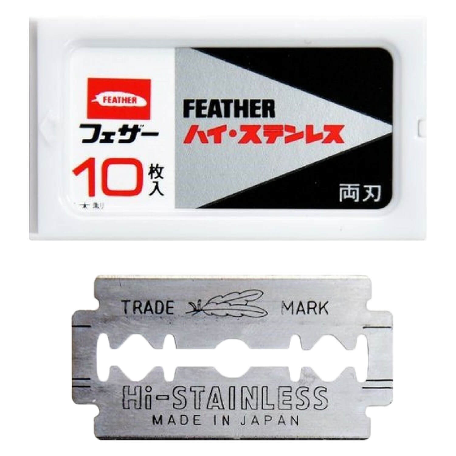 Produktbild von Capt. Fawcett Tools - Feather Platinum Coated Blades