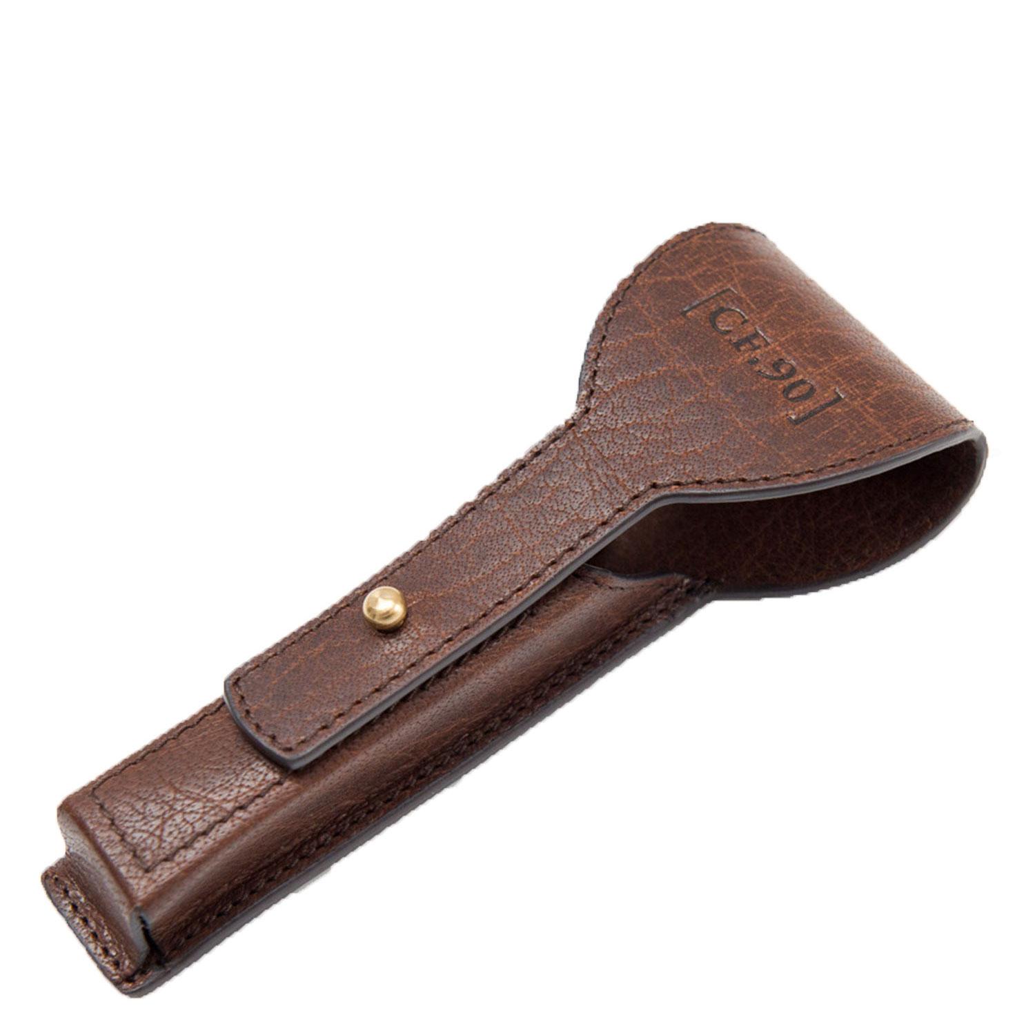 Capt. Fawcett Tools - Handcrafted Leather Razor Case