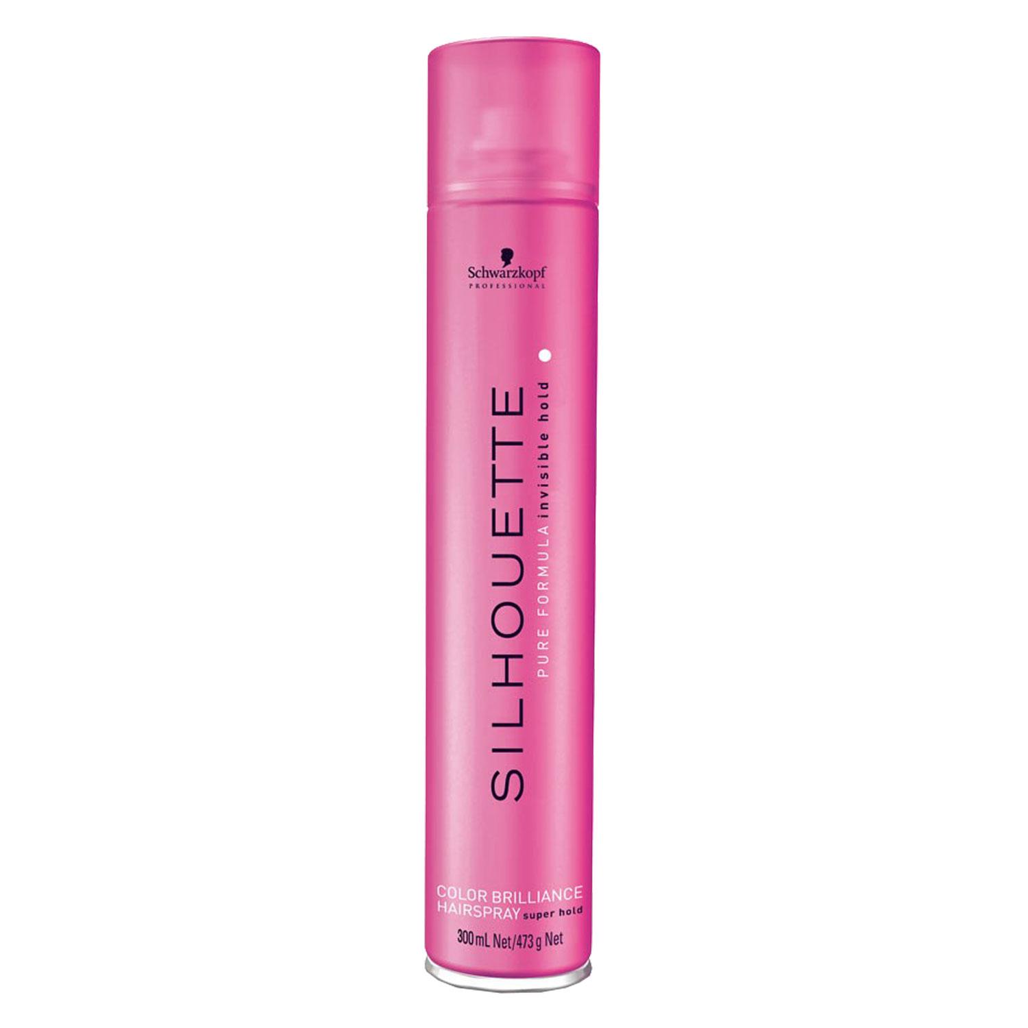 Silhouette Color Brilliance - Hairspray Super Hold