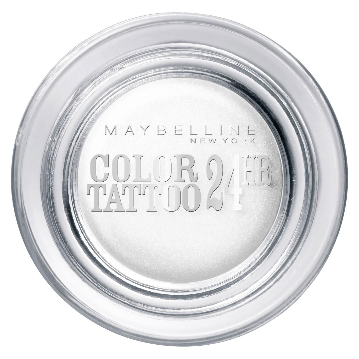 Maybelline NY Eyes - Ombre à paupières Eyestudio Color Tattoo 24H Crème-Gel 45 Infinite White