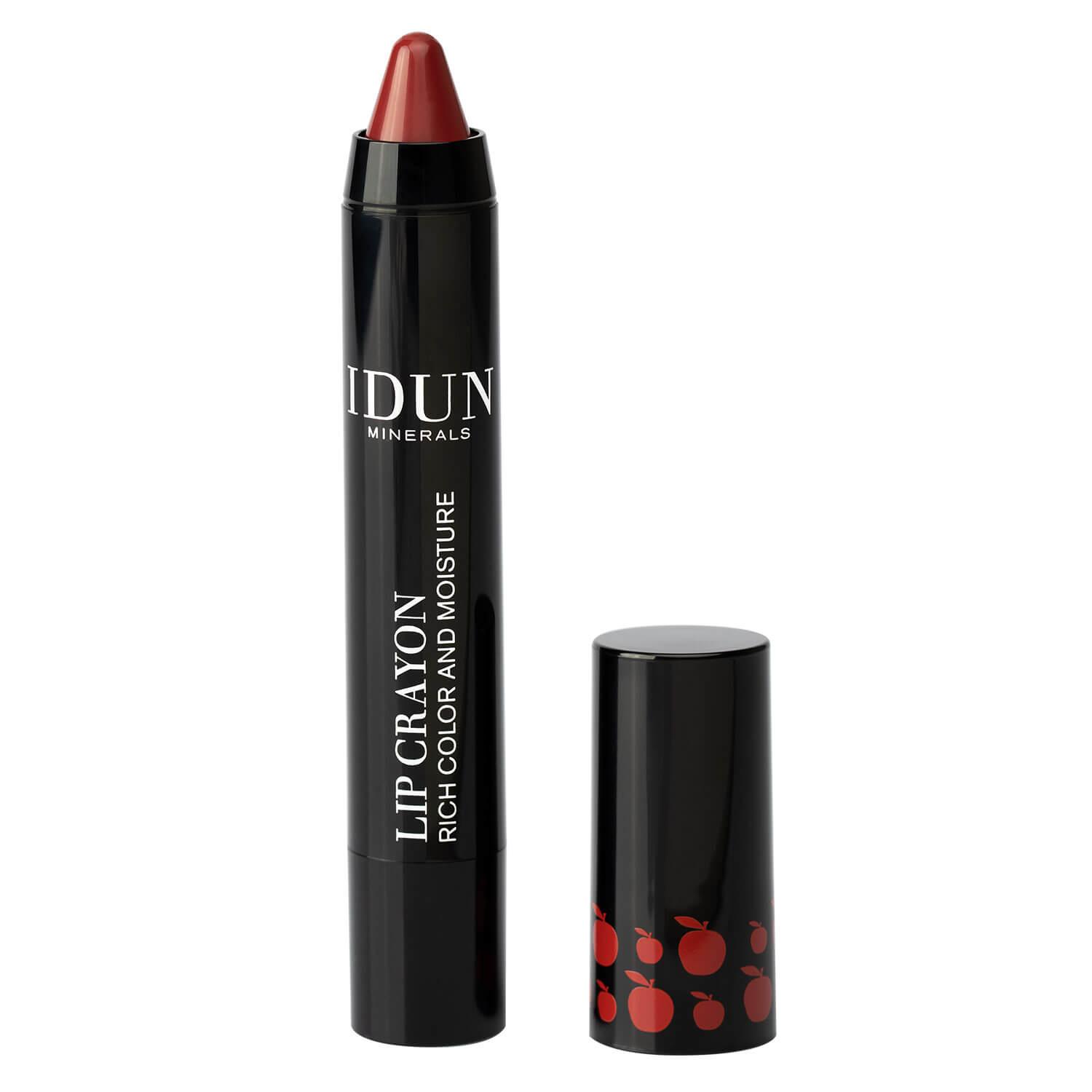 IDUN Lips - Lip Crayon Birgit Raspberry Red