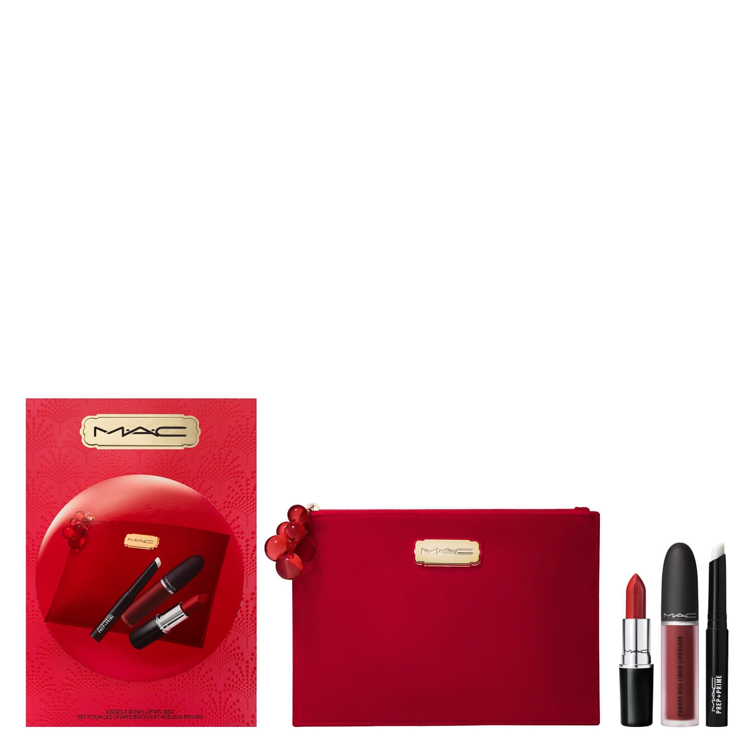 Image du produit de M·A·C Specials - Kisses & Bows Lip Kit: Red