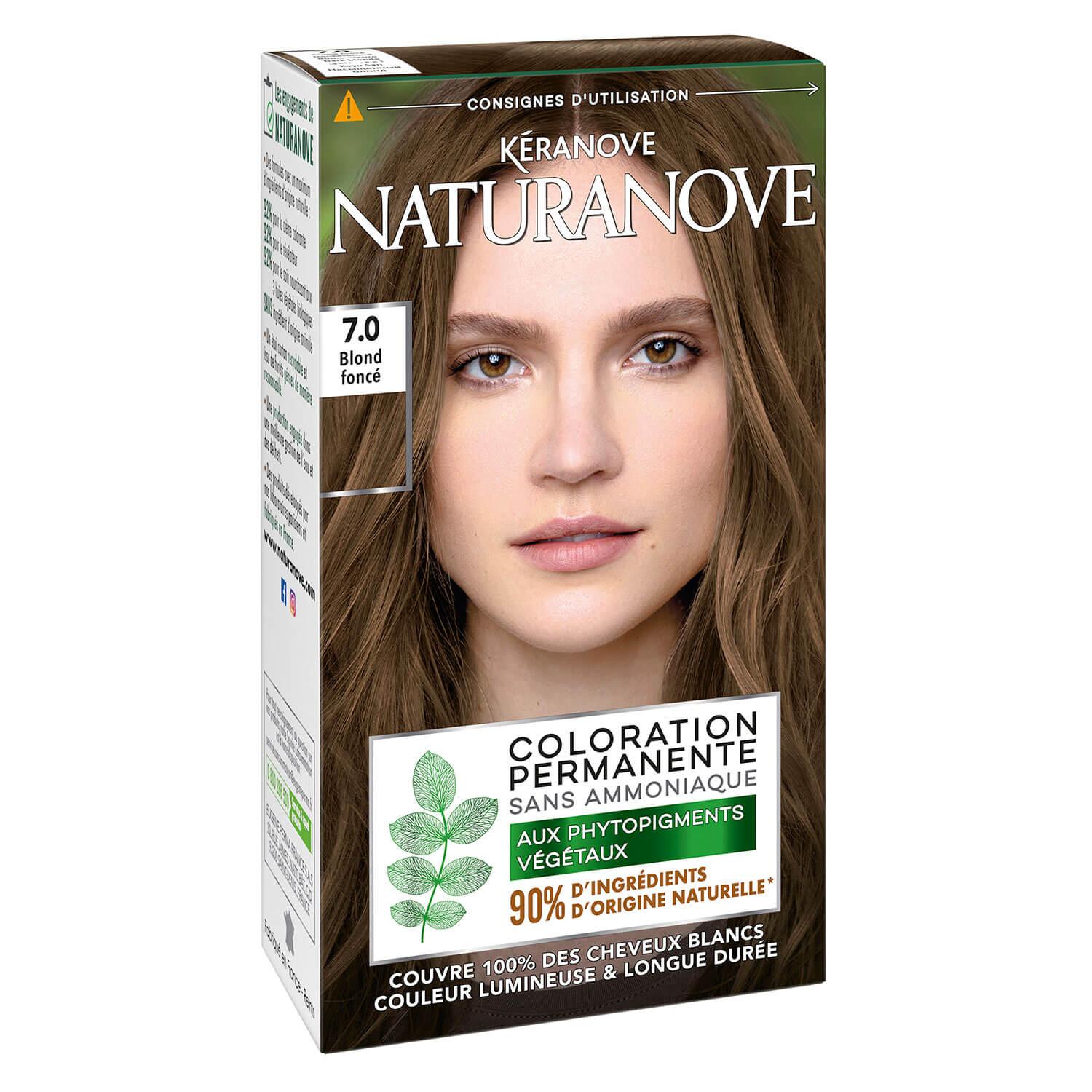 Naturanove - Dauerhafte Haarfarbe Dunkelblond 7.0