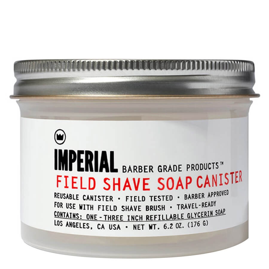 Product image from Imperial - Field Shave Soap Canister