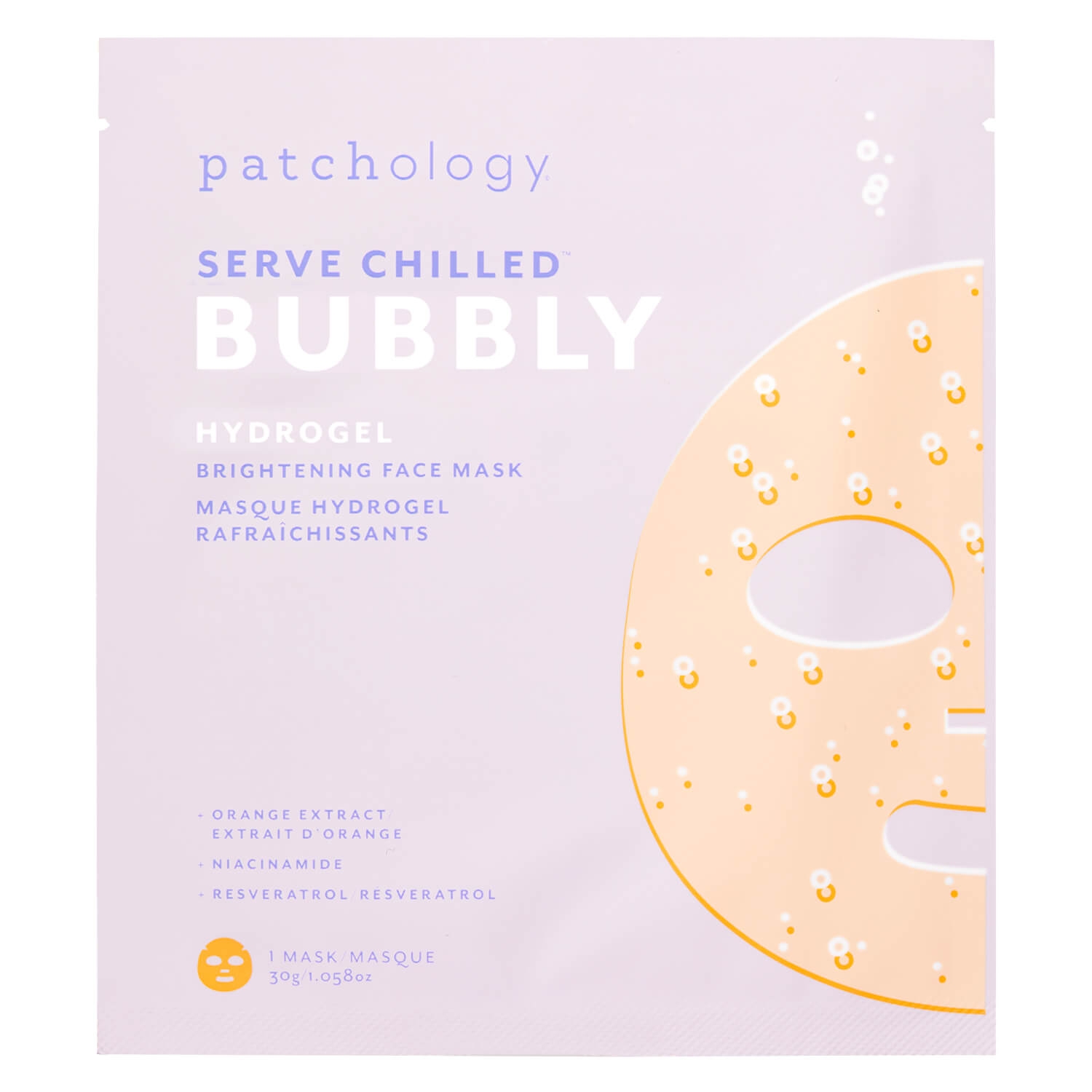 Product image from Serve Chilled Bubbly Hydrogel Mask