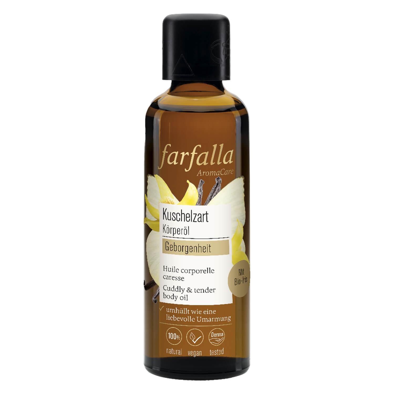Farfalla Geborgenheit - Iris, Cuddly & Tender body oil