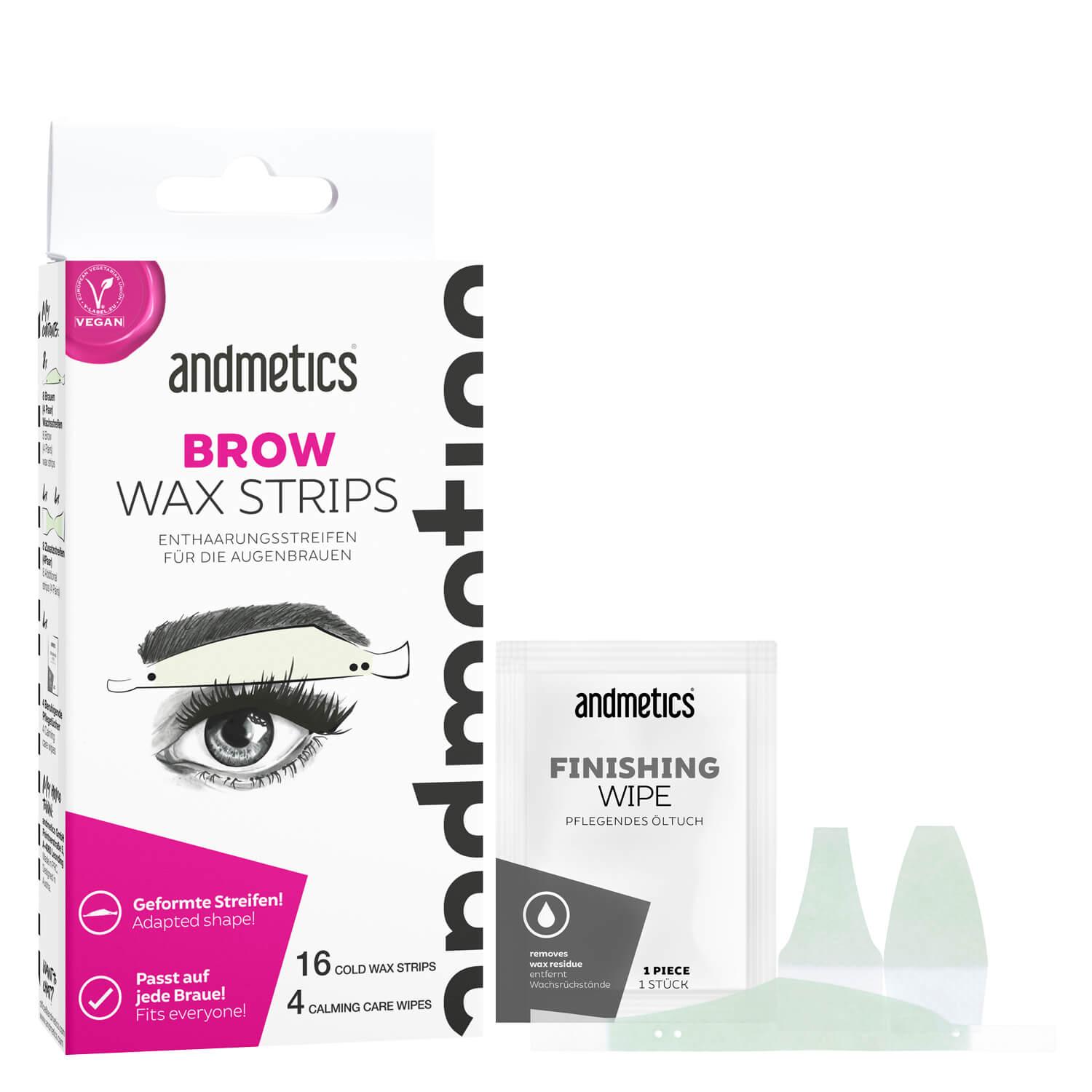 andmetics - Brow Wax Strips Women