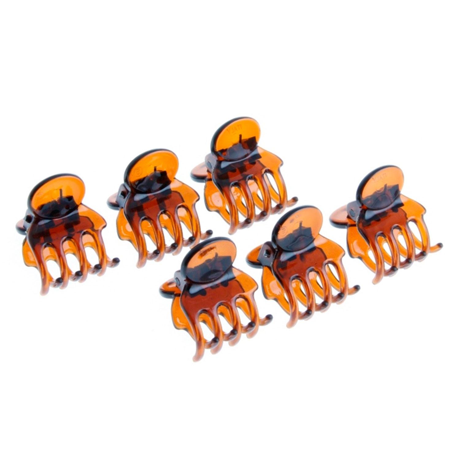 DailyGO - Pince à cheveux crabe écaille en plastique 1.5cm