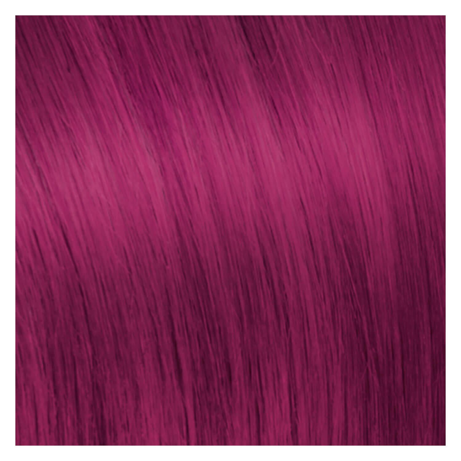 SHE Bonding-System Hair Extensions Fantasy Straight - Rötlich Violett 55/60cm