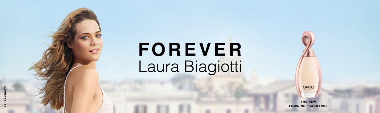 Brand banner from Laura Biagiotti