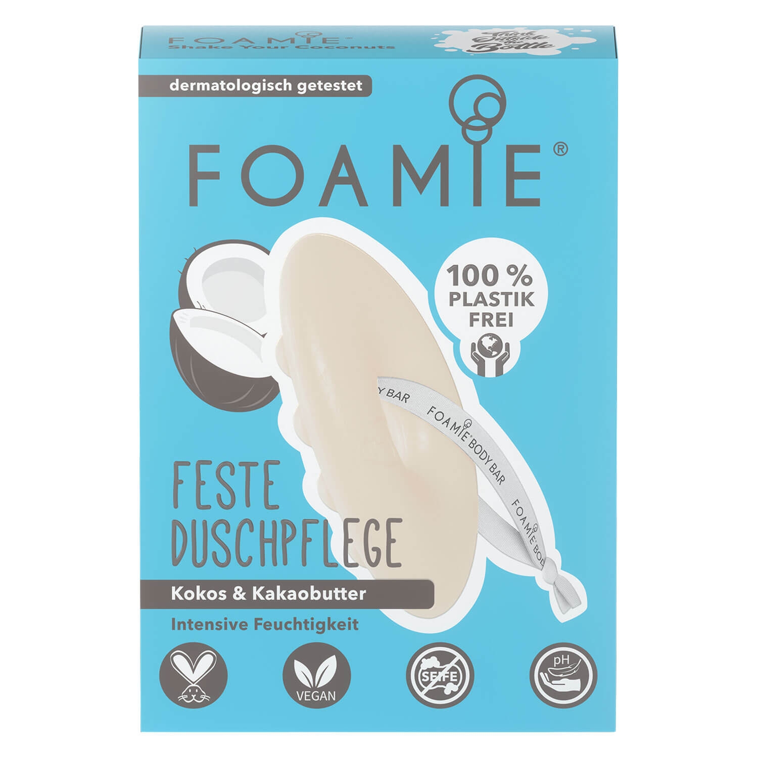 Produktbild von Foamie - Feste Duschpflege Shake Your Coconuts