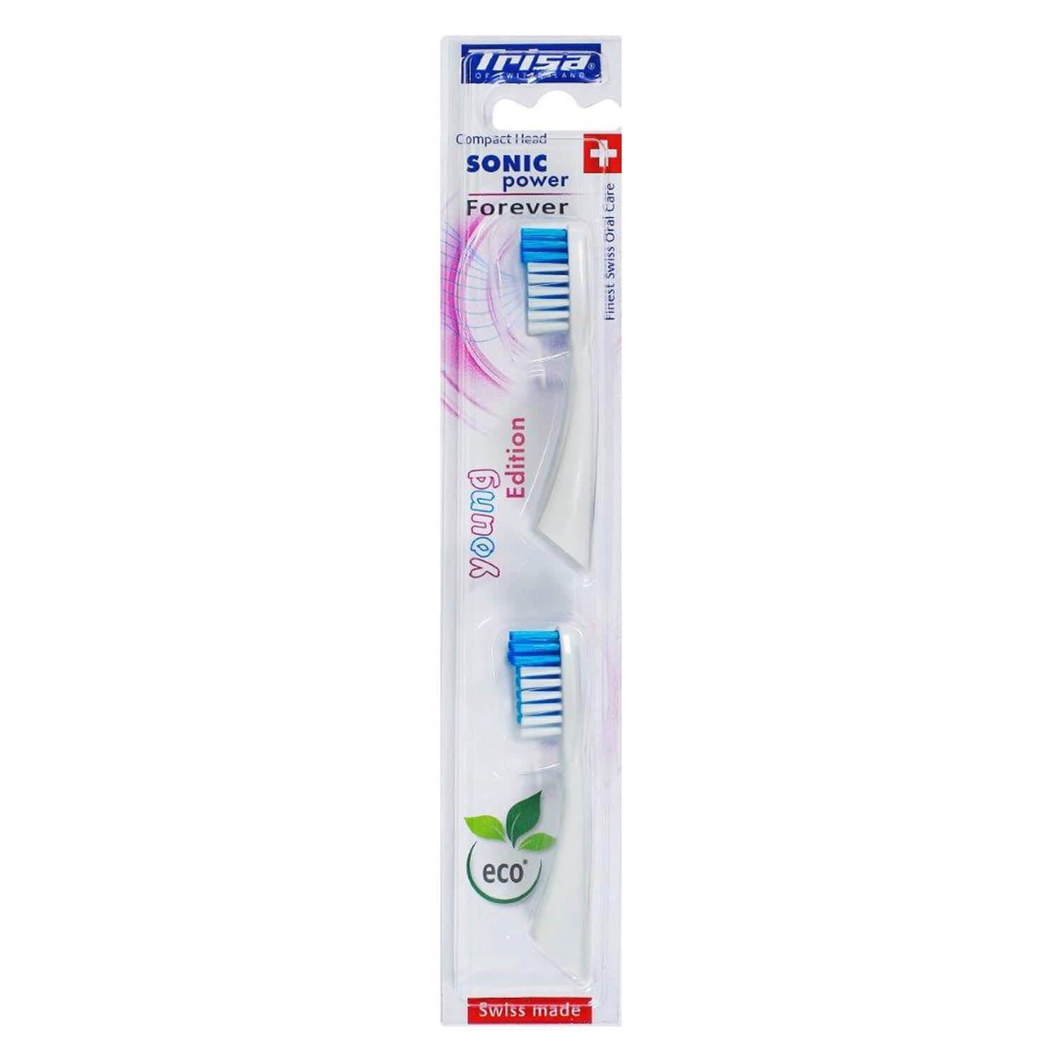 Trisa Oral Care - Ersatzset Sonic Power Young Edition Compact Head