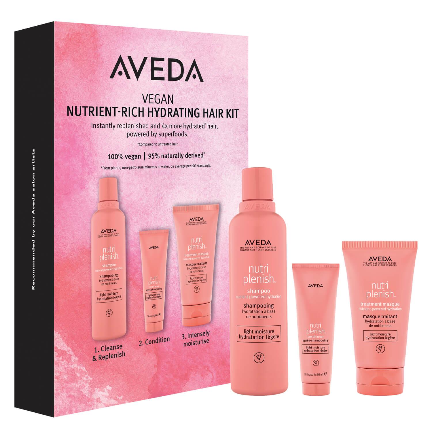 aveda specials - nutriplenish rich hydrating hair kit