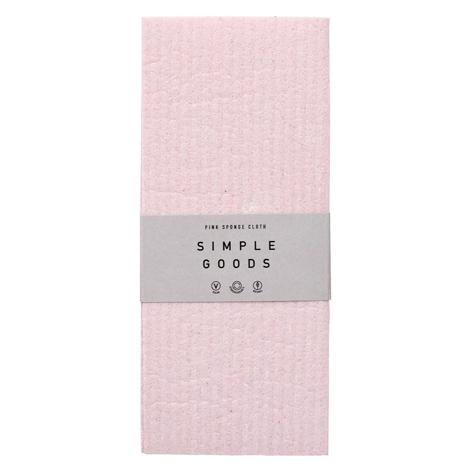 SIMPLE GOODS - Sponge Cloth Pink