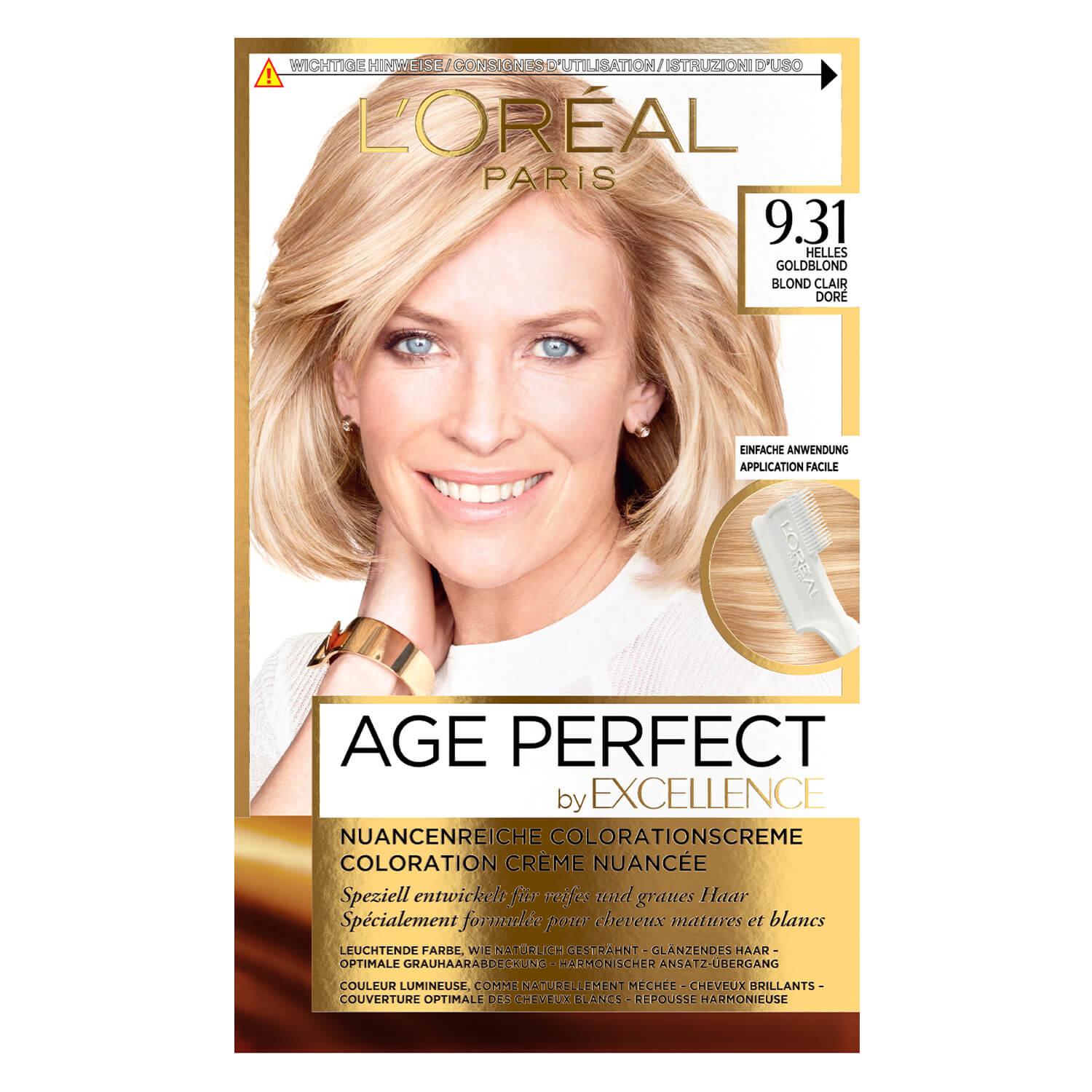 LOréal Age Perfect Color - 9.31 Light Golden Blonde