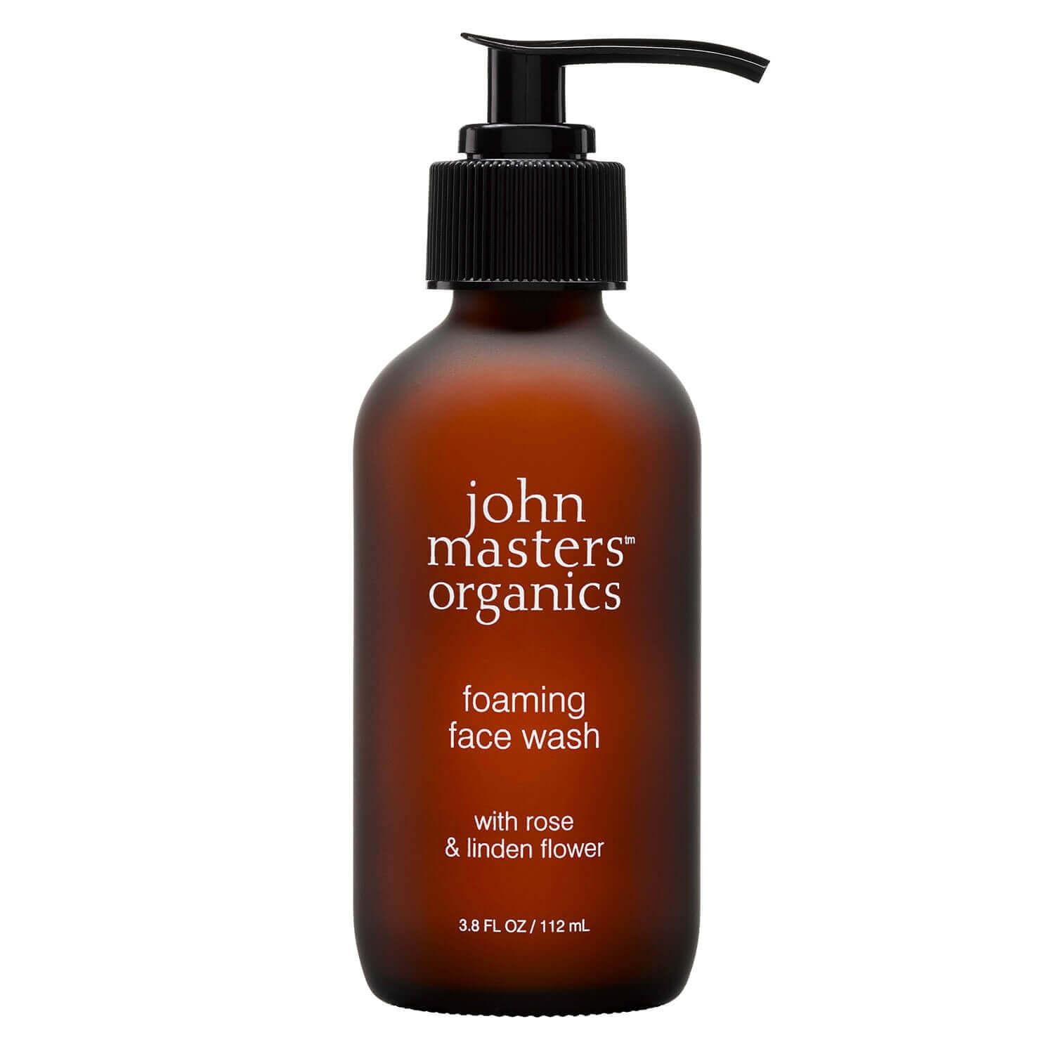 JMO Skin & Body Care - Foaming Face Wash with Rose & Linden Flower