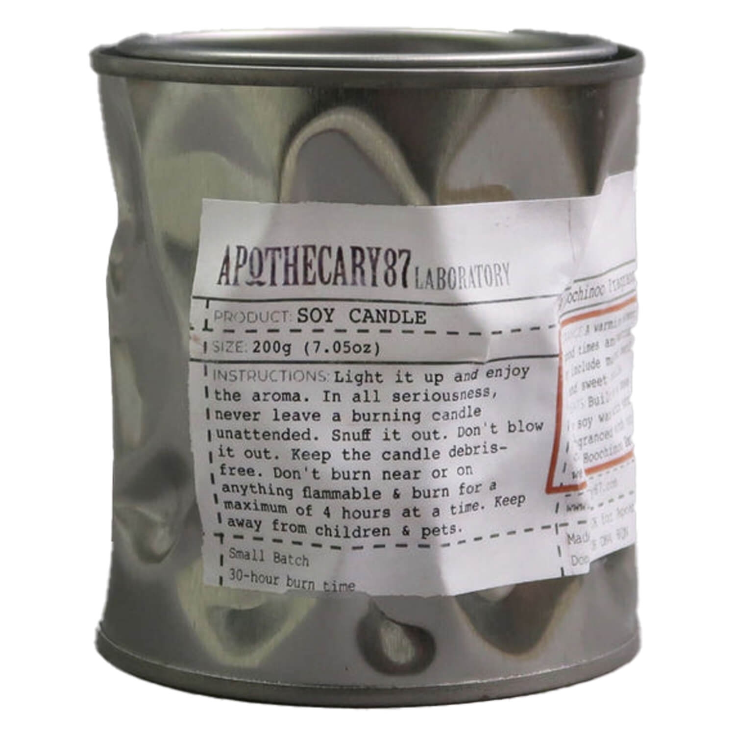 Product image from Apothecary87 Soy Candle A Hoochinoo Fragrance