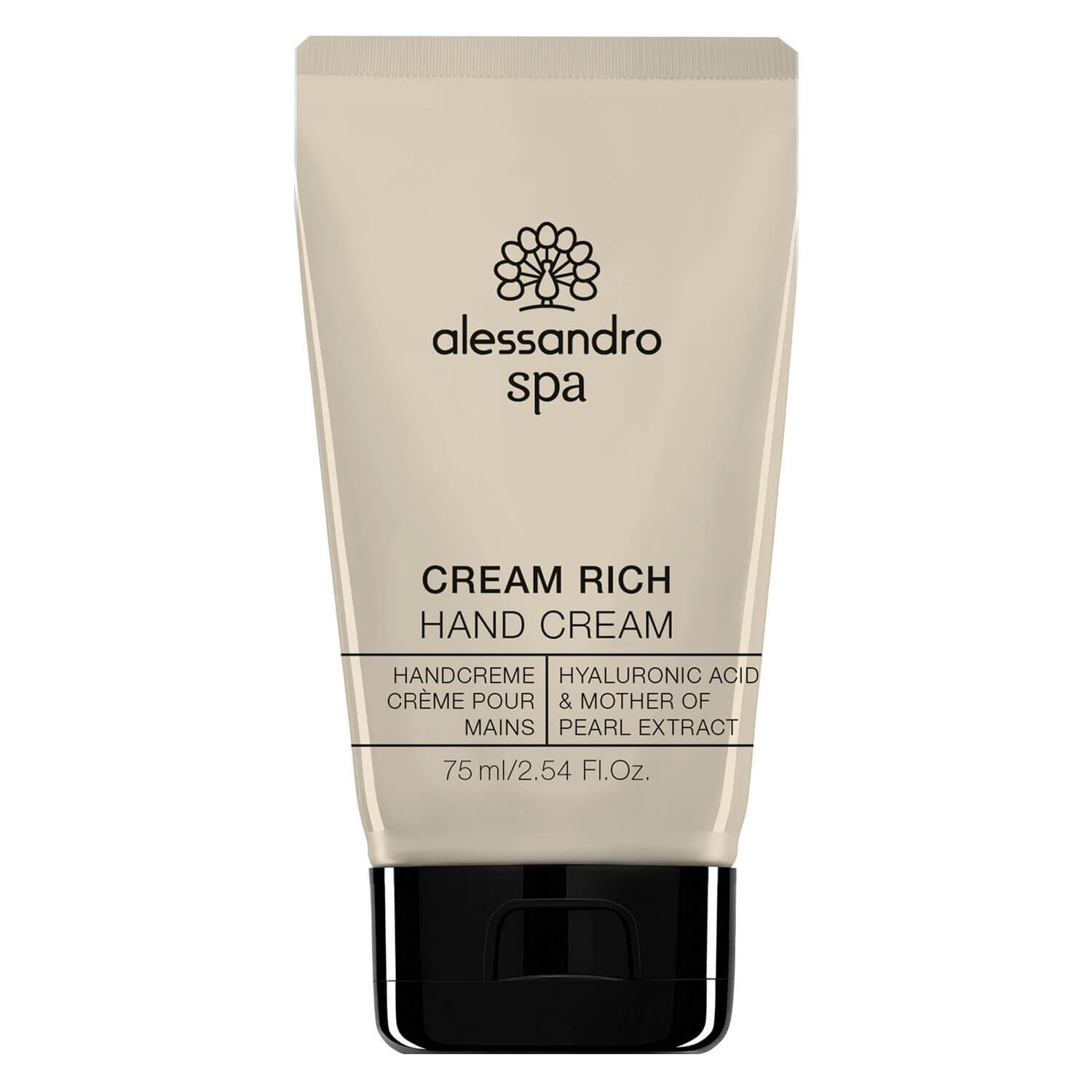 Alessandro Spa - Cream Rich Hand Cream