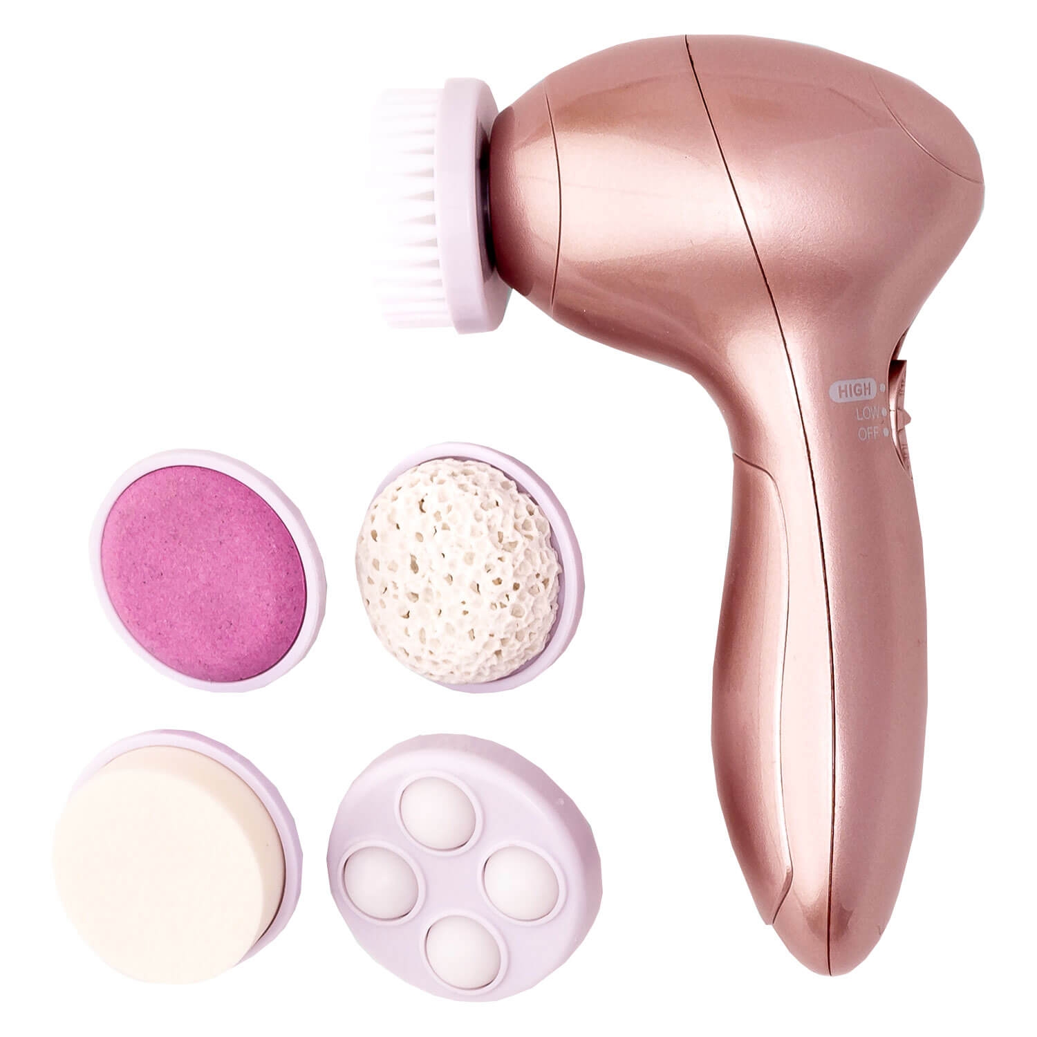 Product image from ZOË AYLA - 5 in 1 Electric Facial Cleansing Set