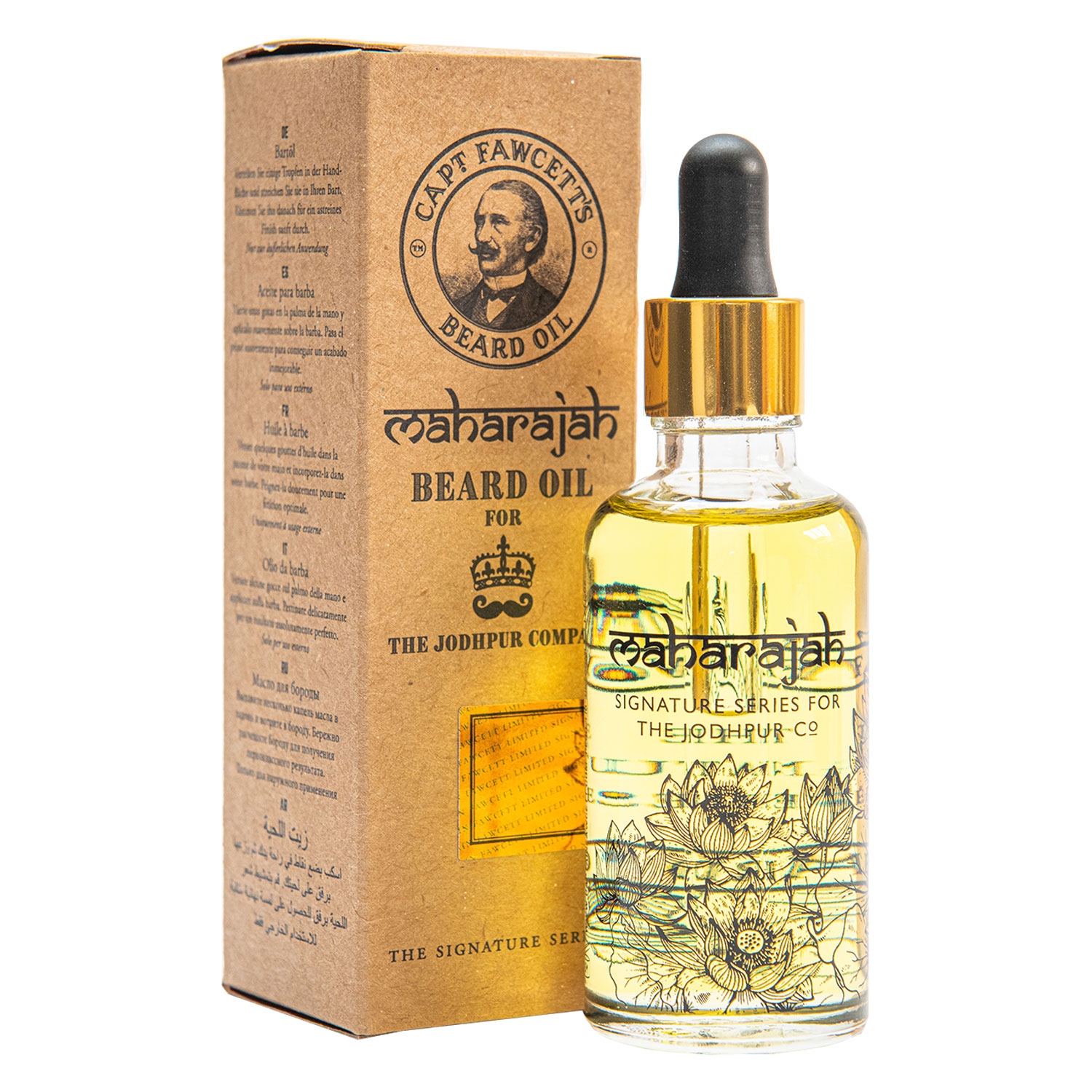 Product image from Capt. Fawcett Care - Maharajah Beard Oil