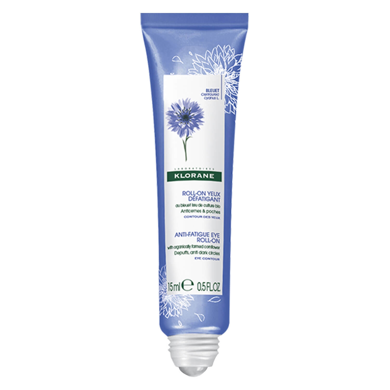Produktbild von KLORANE Skincare - Bleuet Roll-on gegen Tränensäcke