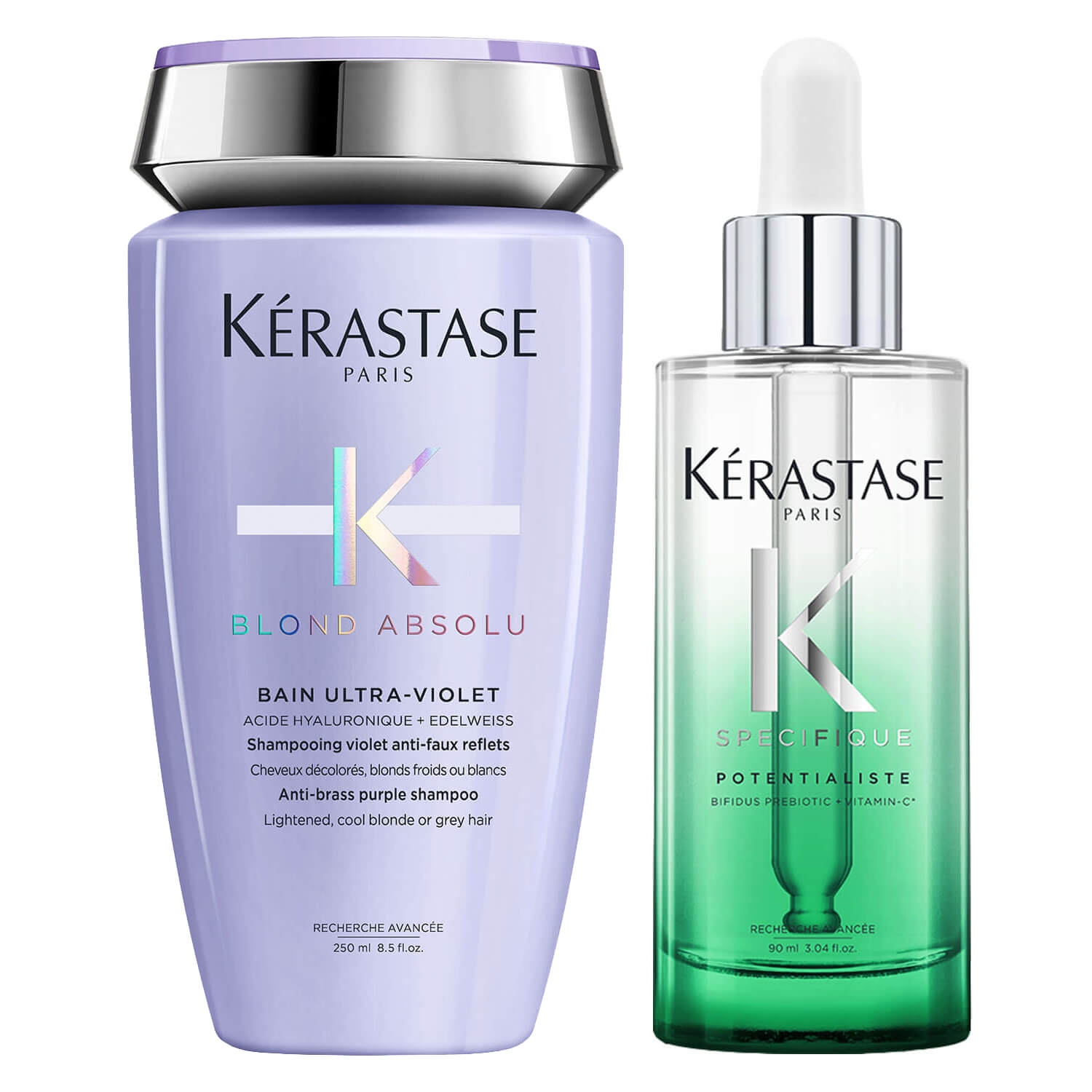 Product image from Spécifique - Potentialiste Serum + Blond Absolu Bain Ultra-Violet
