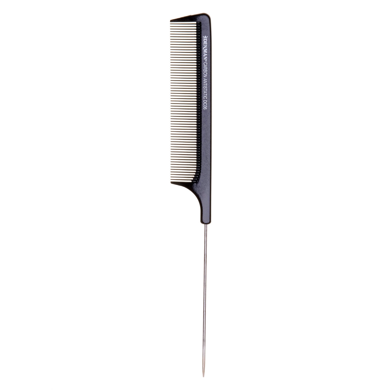 Produktbild von Denman - Carbon Metal Needle Comb DC6