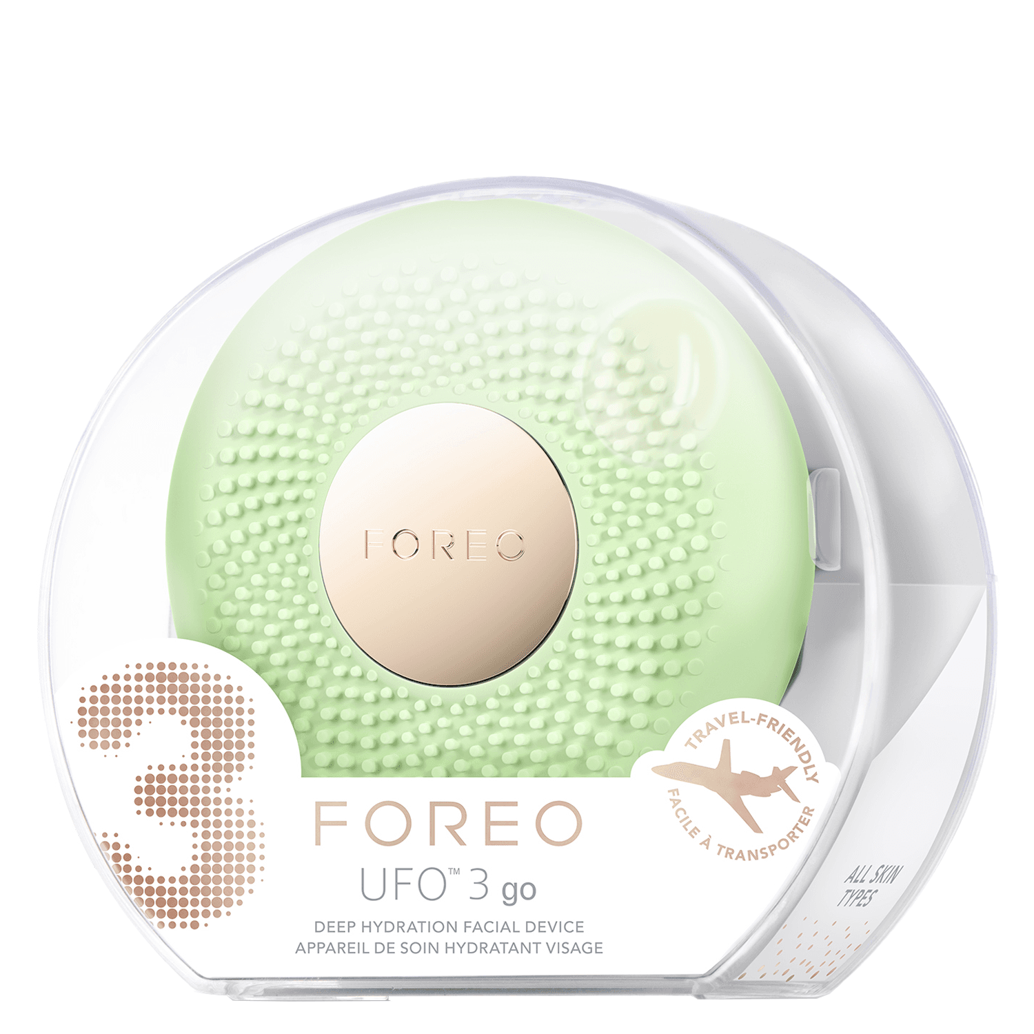 UFO™ 3 go - Thermo-Facial LED Skincare Device Lavender