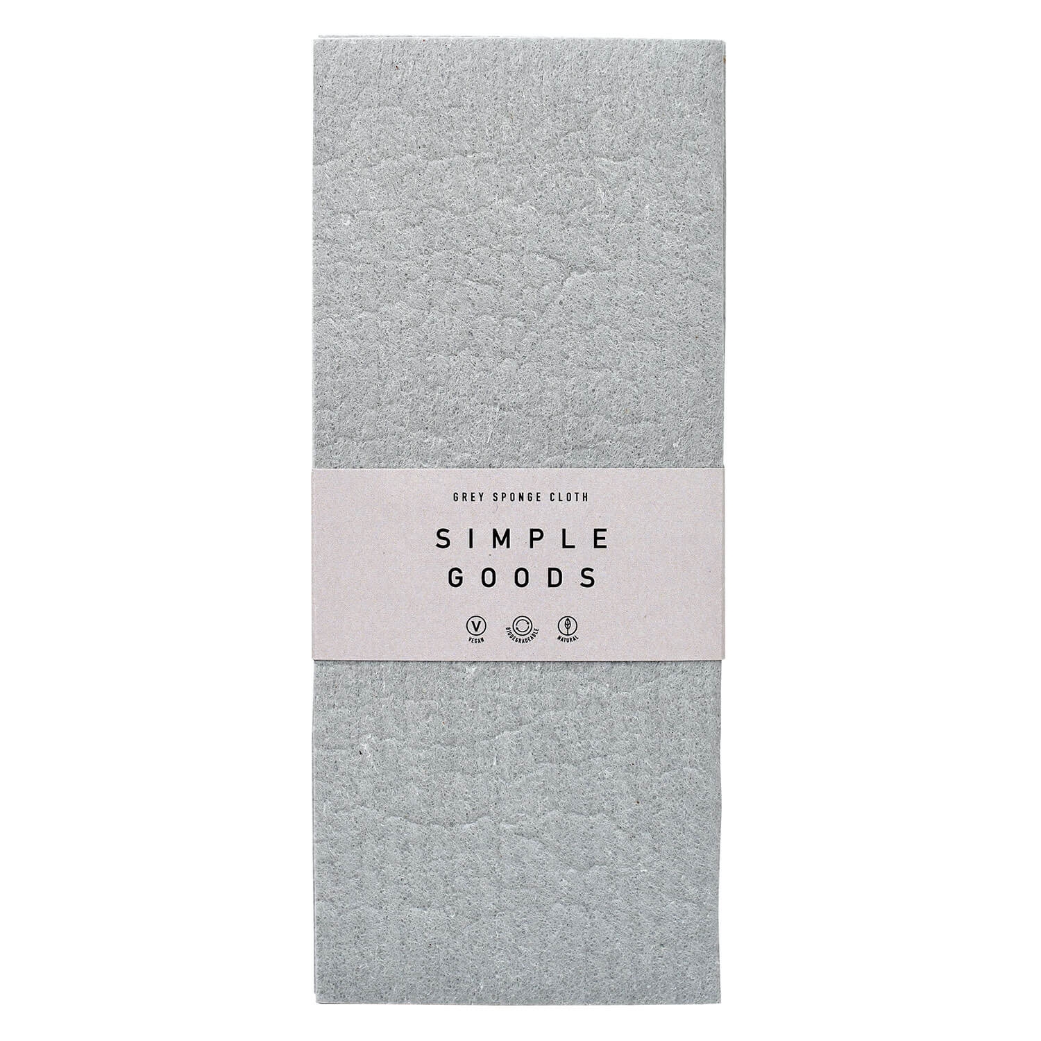 Produktbild von SIMPLE GOODS - Sponge Cloth Grey