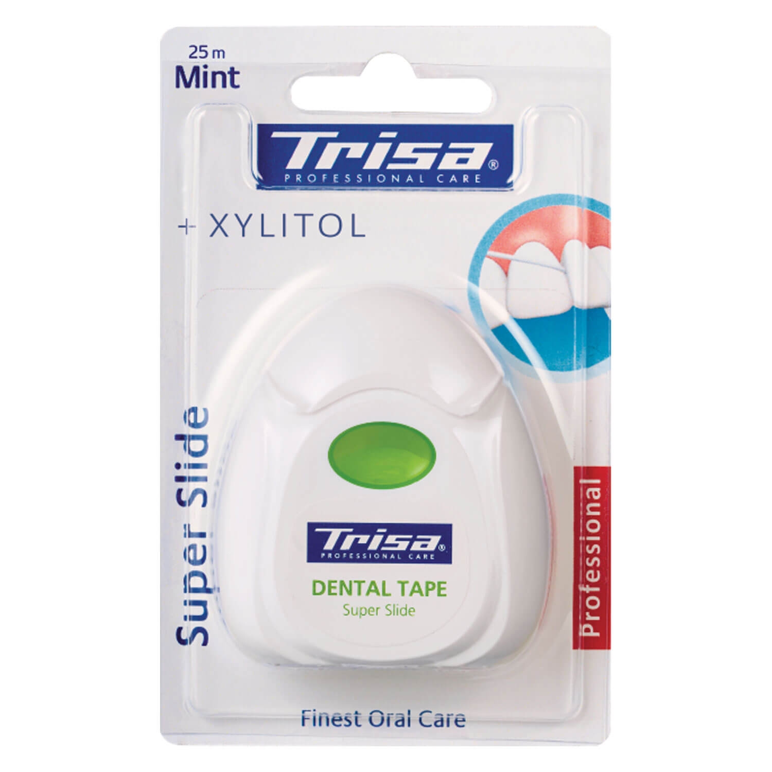Product image from Trisa Oral Care - Zahnseide Super Slide Mint