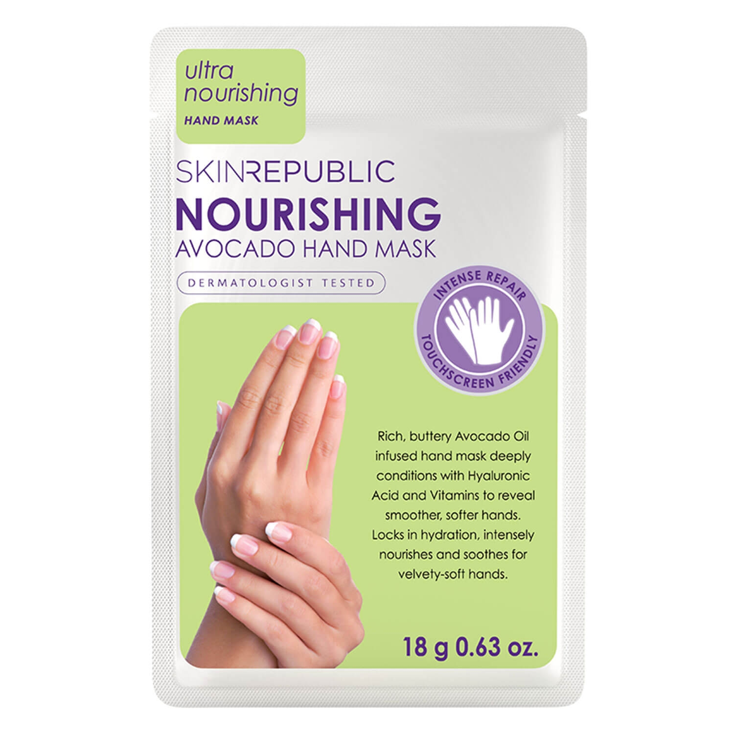 Product image from Skin Republic - Nourishing Avocado Hand Mask