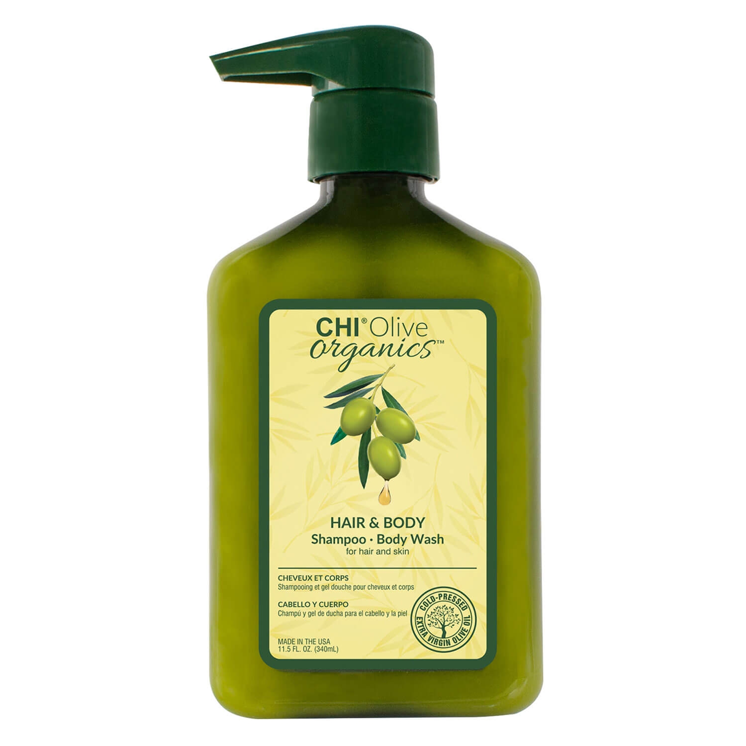 Product image from CHI Olive Organics - Hair & Body Shampoo