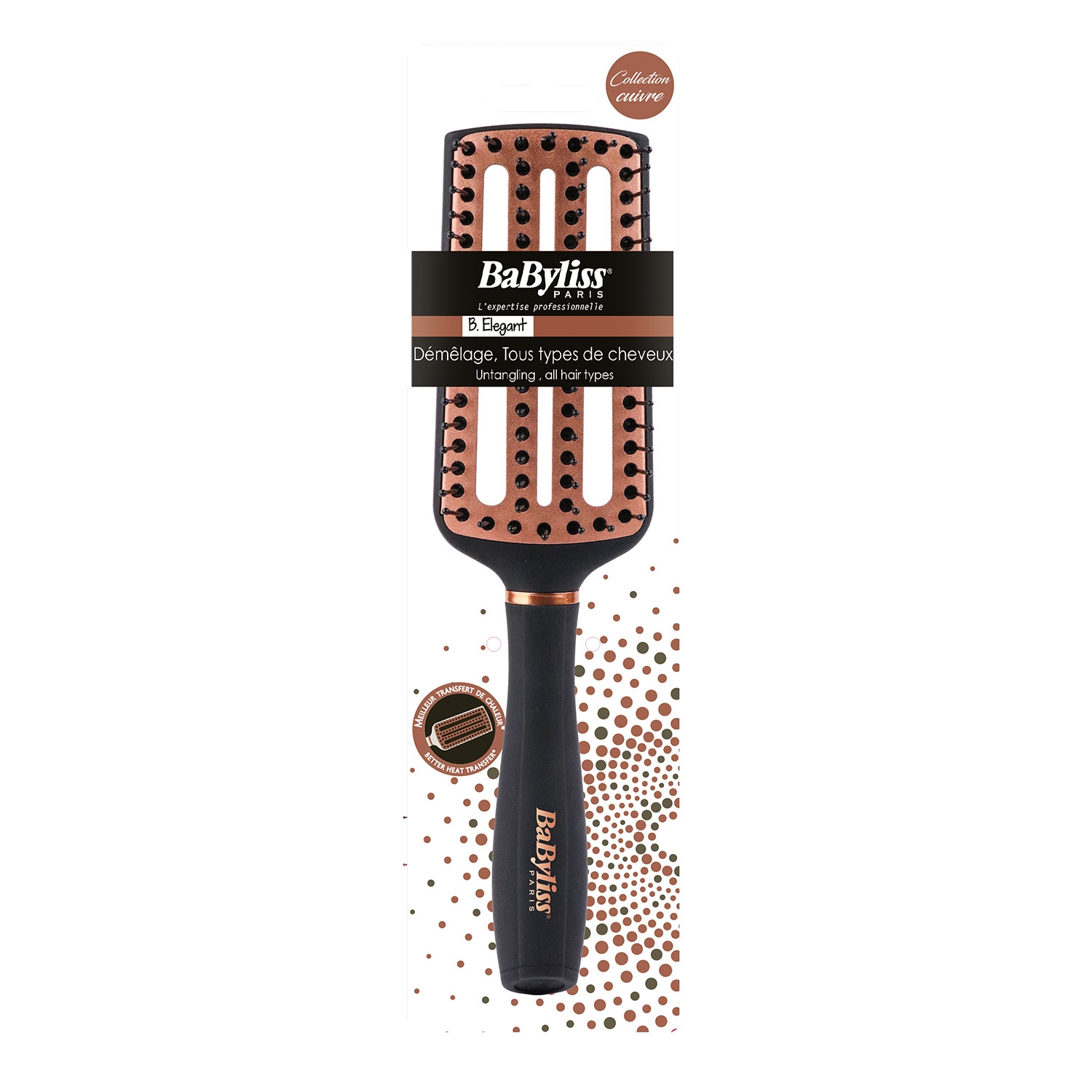 Product image from BaByliss - B.Elegant Copper Collection Brush