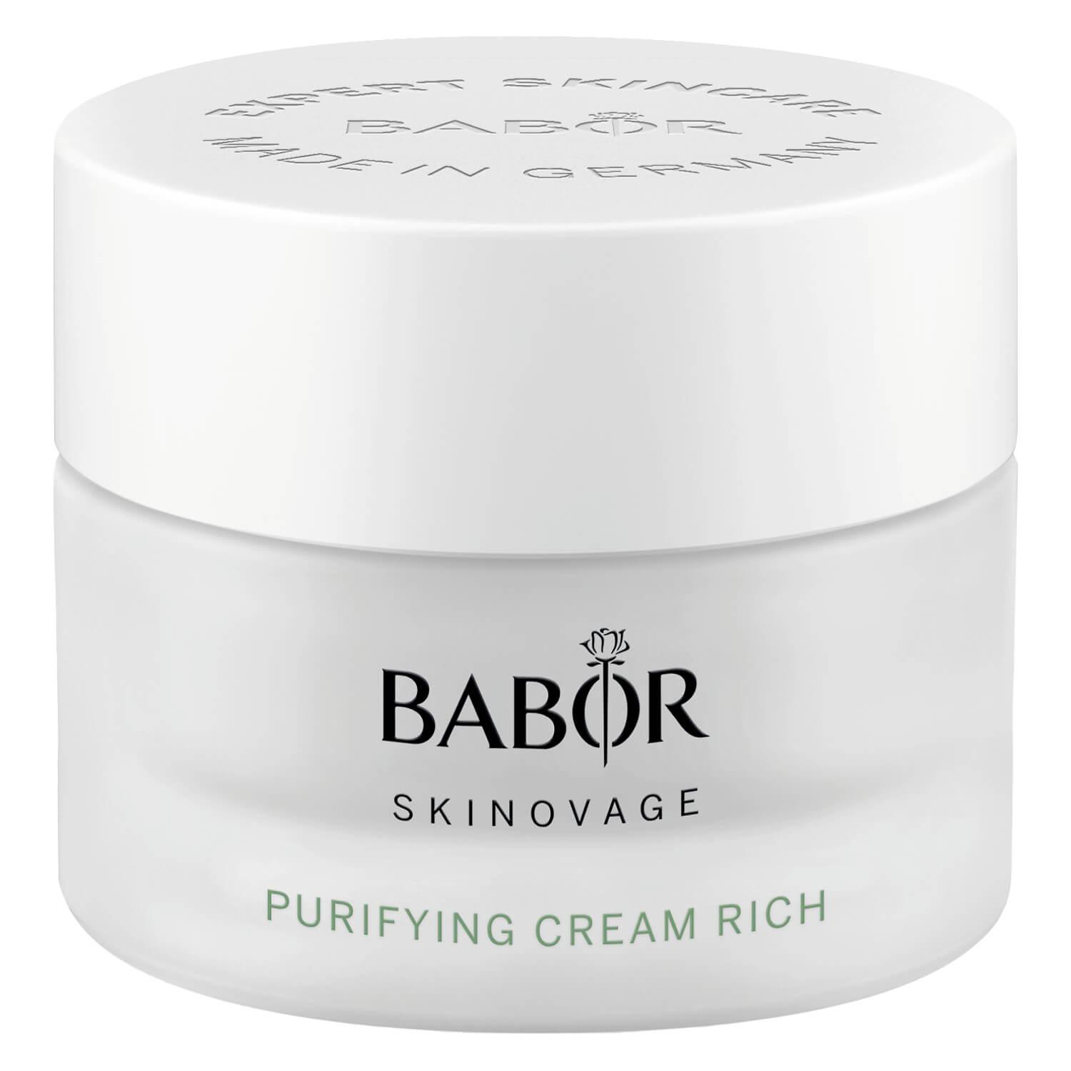 BABOR SKINOVAGE - Purifying Cream Rich Oily Acne-Prone Skin