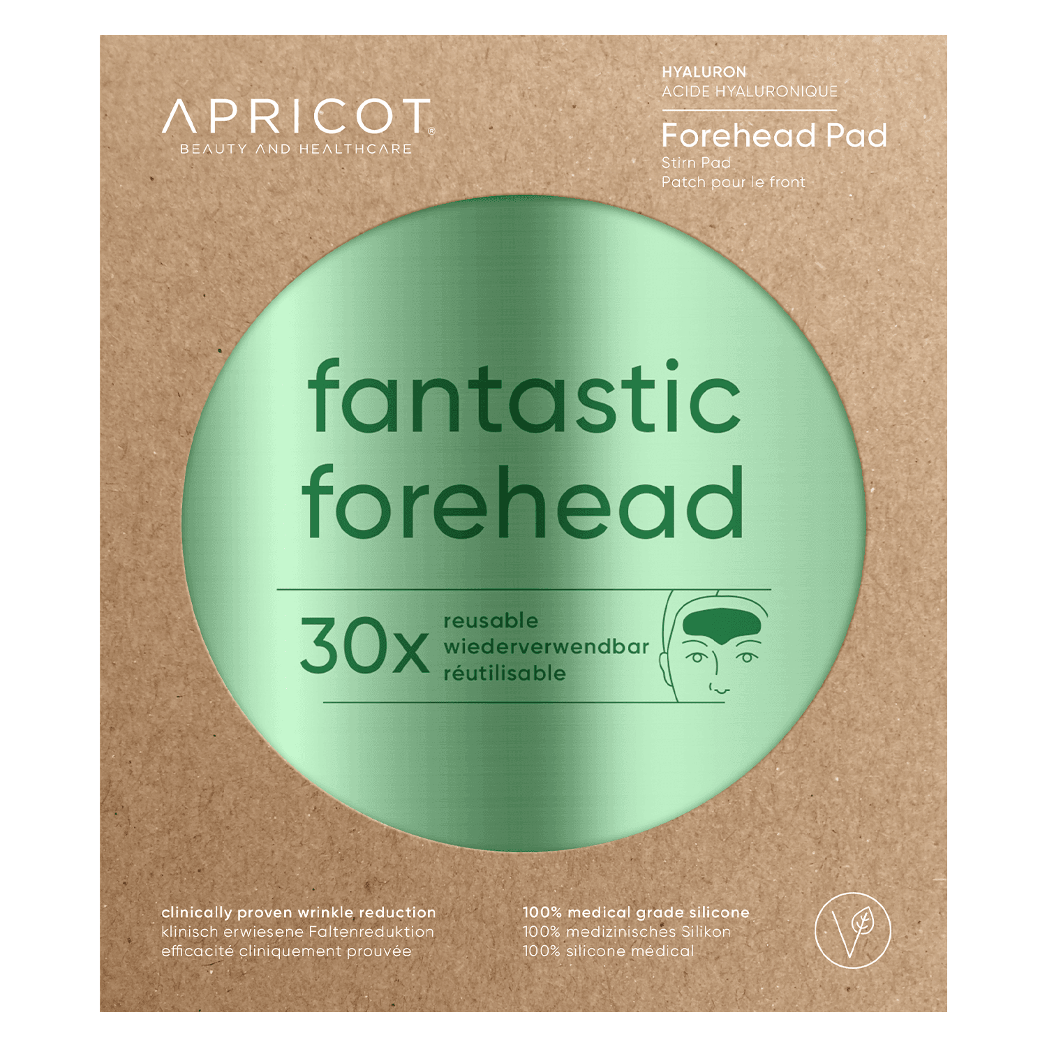 APRICOT - Réutilisables Front Pad Fantastic Forehead