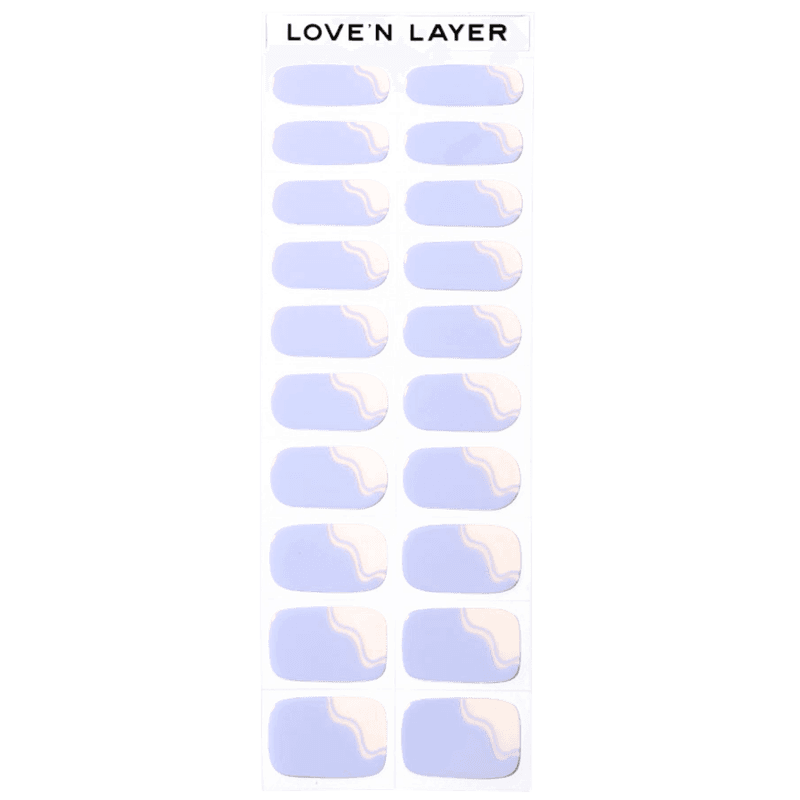 LoveNLayer - French Swirl Sky Blue
