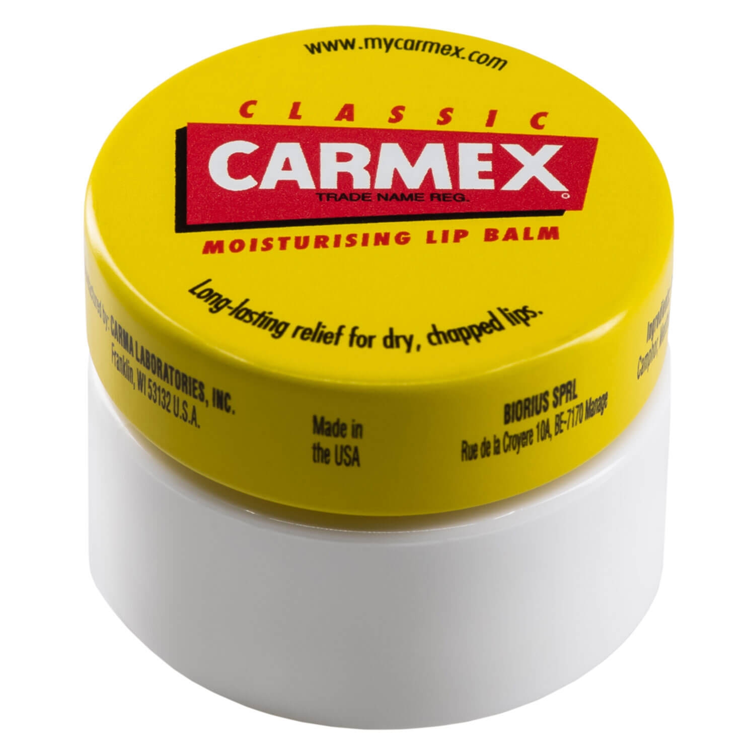 Product image from CARMEX - Moisturising Lip Balm Classic Jar