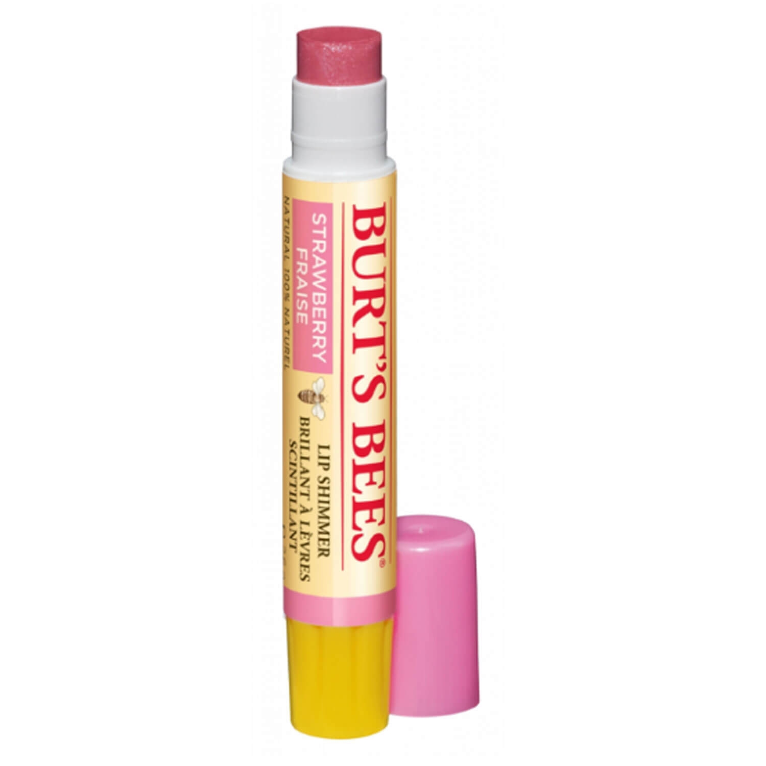 Produktbild von Burt's Bees - Lip Shimmer Strawberry