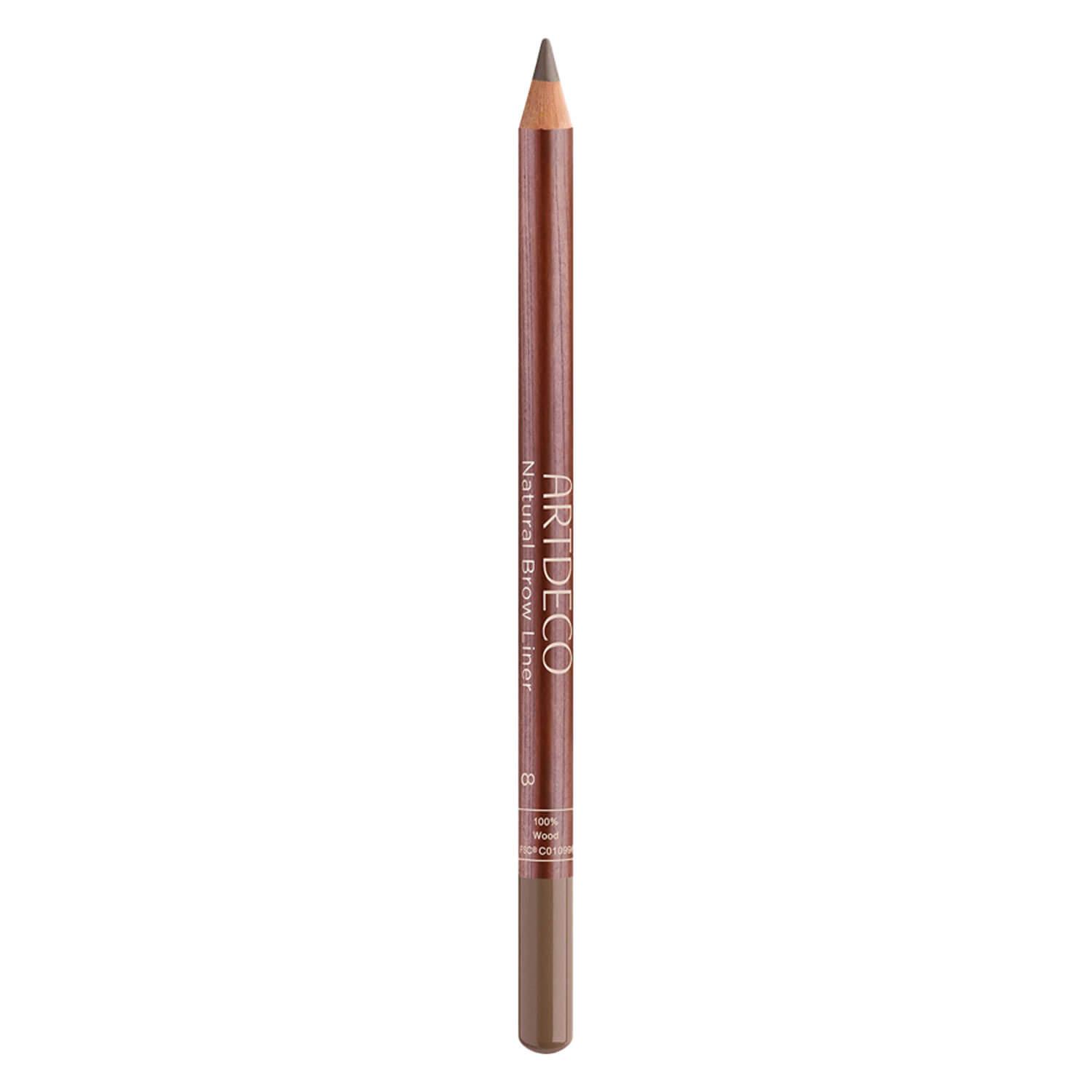 green COUTURE - Natural Brow Liner Ash Brown 8