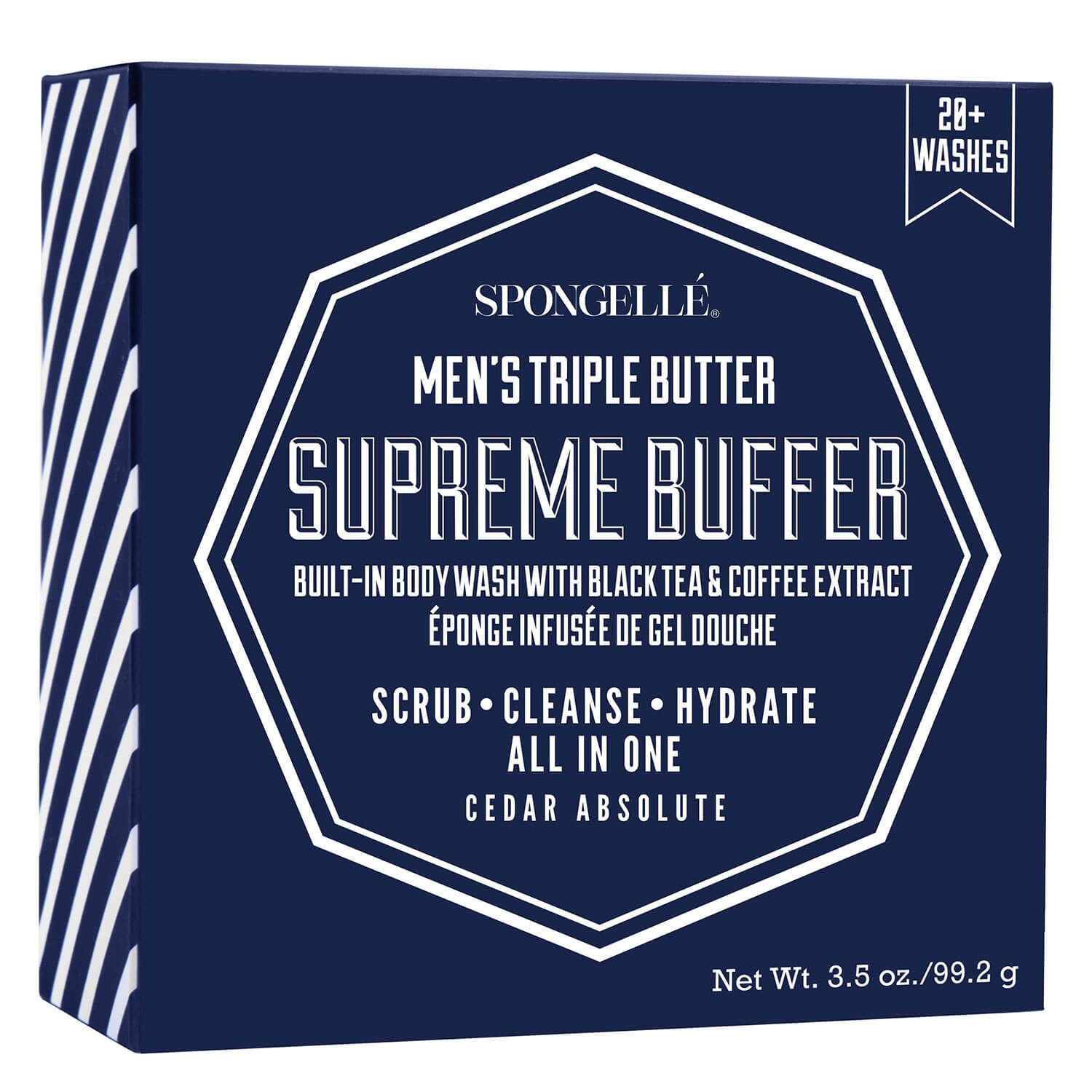 Product image from SPONGELLÉ Men's - Supreme Buffer Cedar Absolute