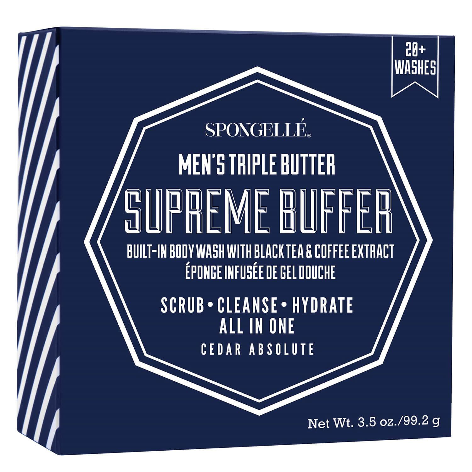 SPONGELLÉ Men's - Supreme Buffer Cedar Absolute