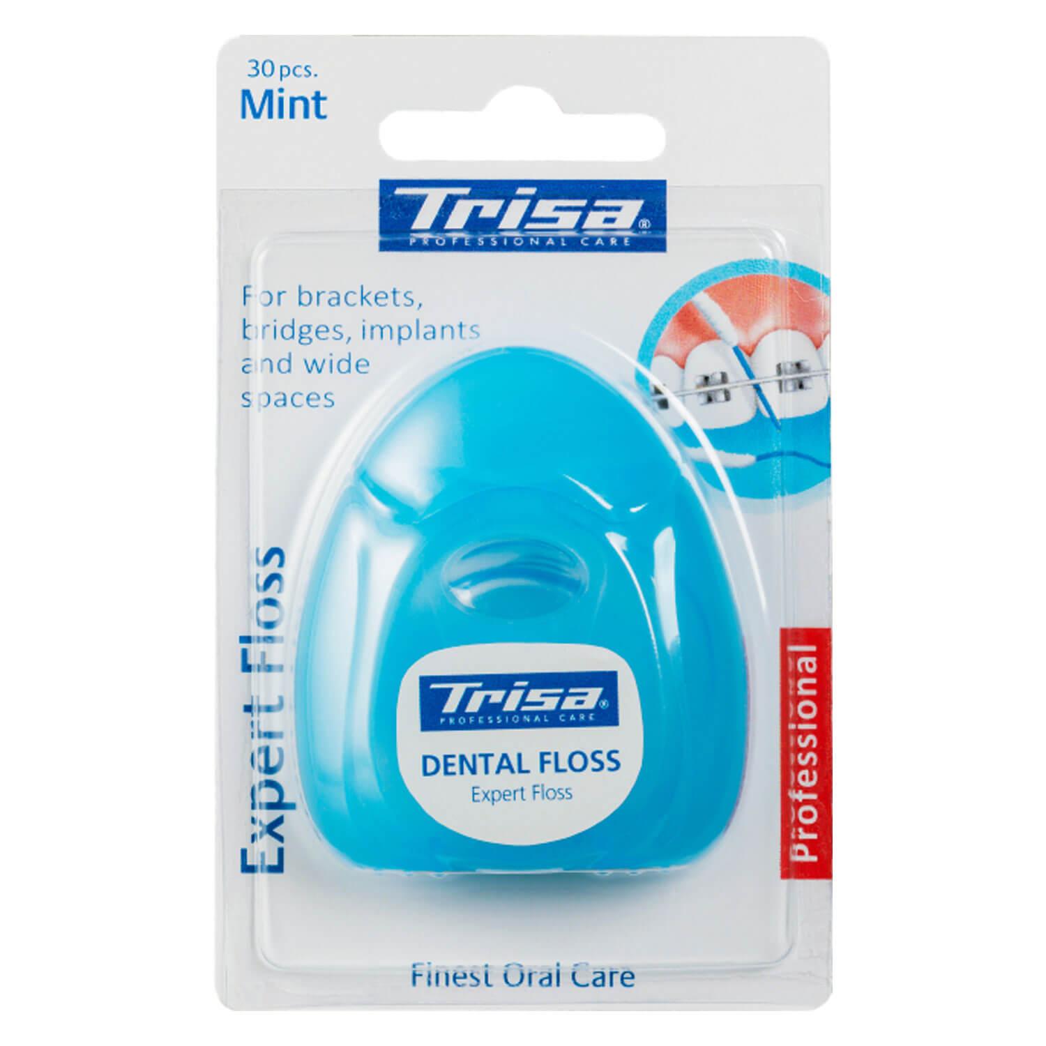 Trisa Oral Care - Soie Dentaire Expert Floss Menthe