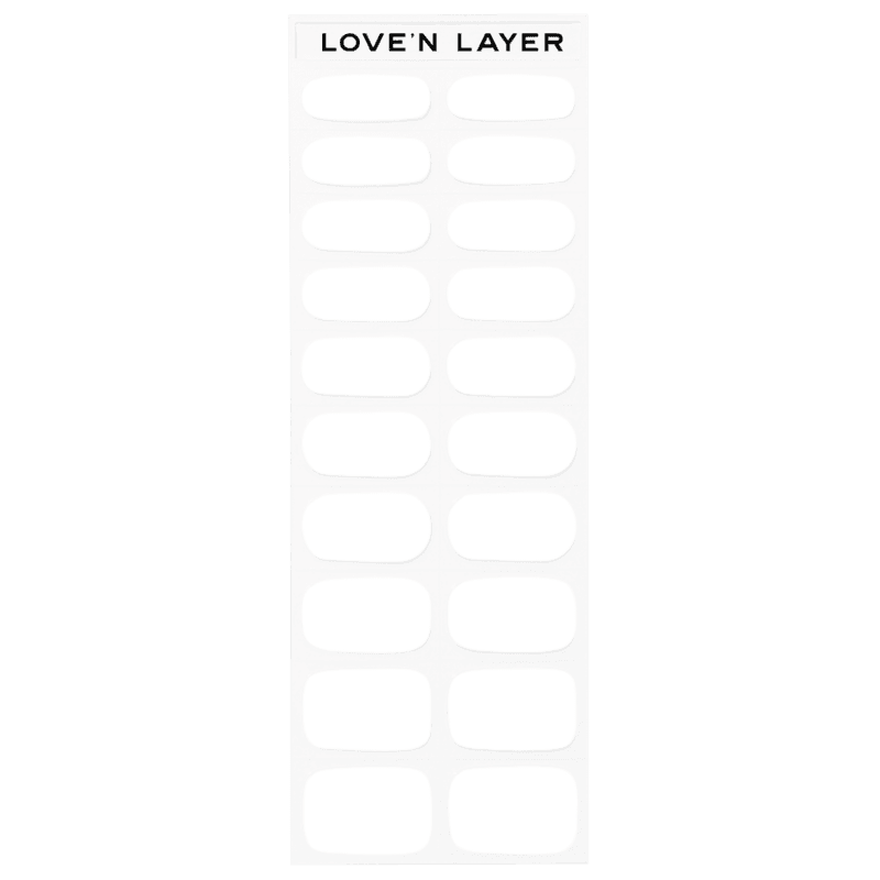 LoveNLayer - Solid Bright White