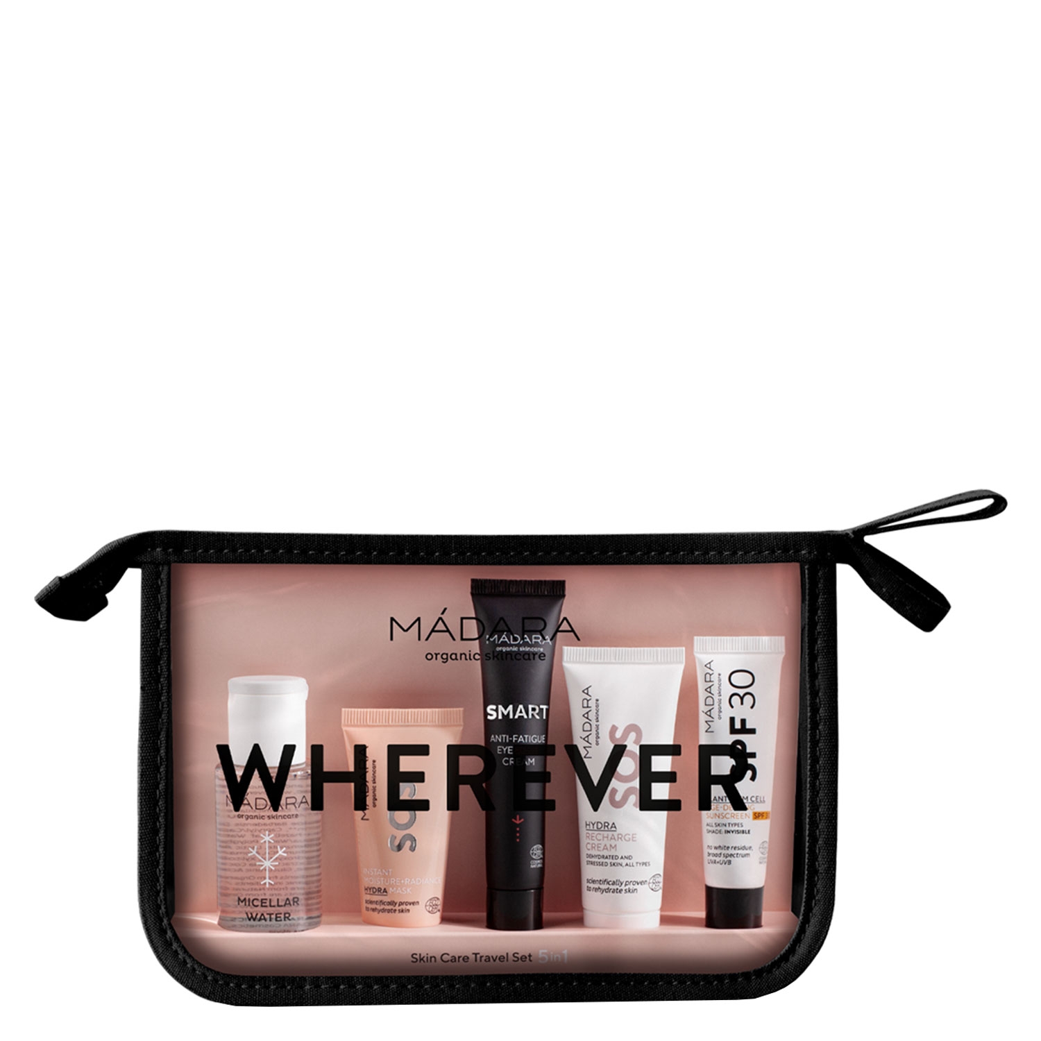 Product image from MÁDARA Care - Wherever Travel Set 5-in-1